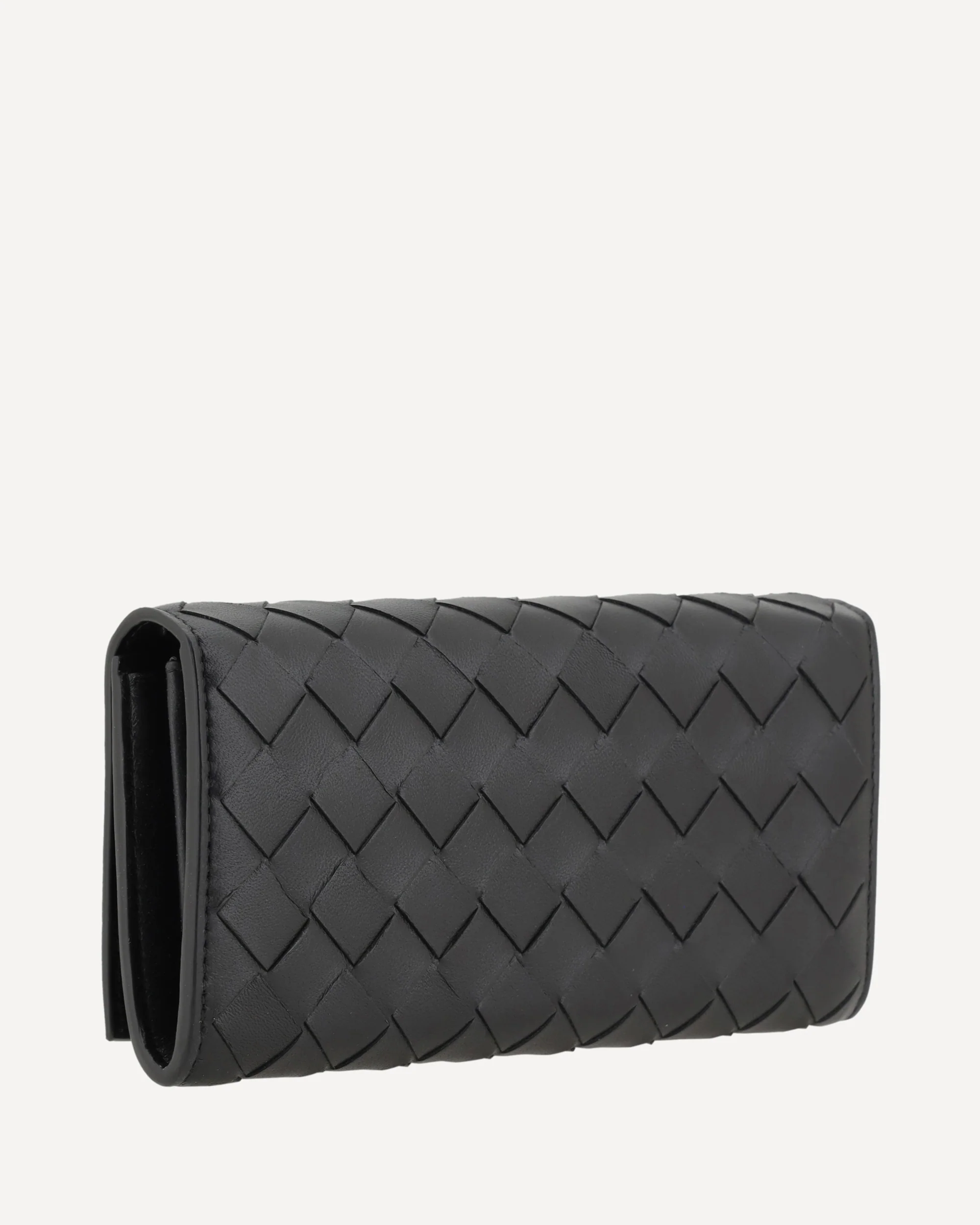Leather Wallet intrecciato - Image 2