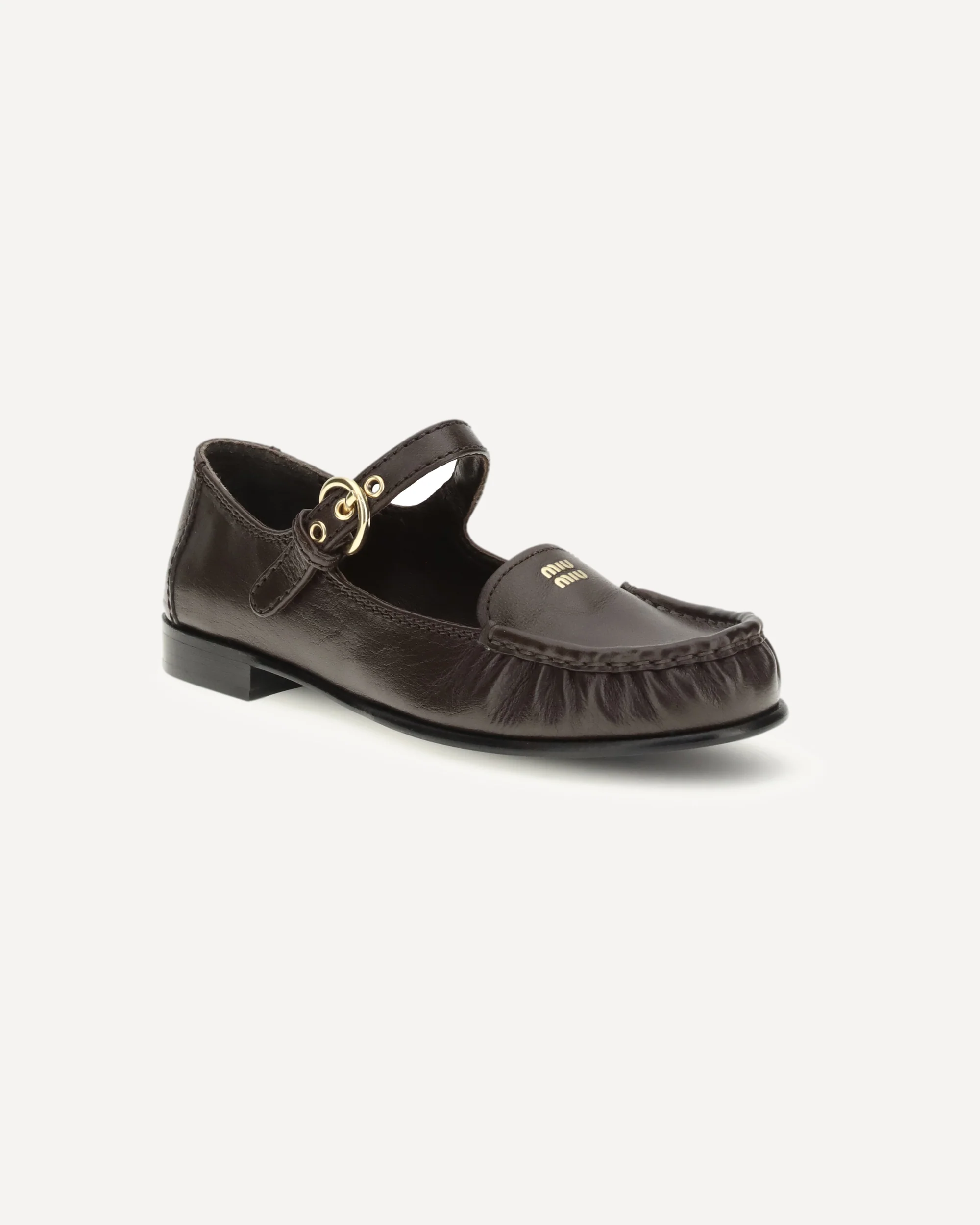 Buckled leather Loafers - Image 4