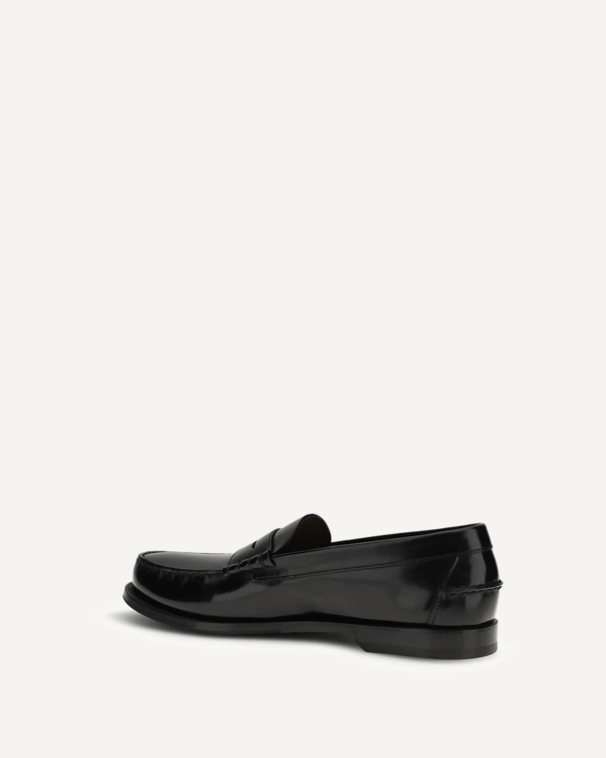 Brushed Leather Loafers - Image 2