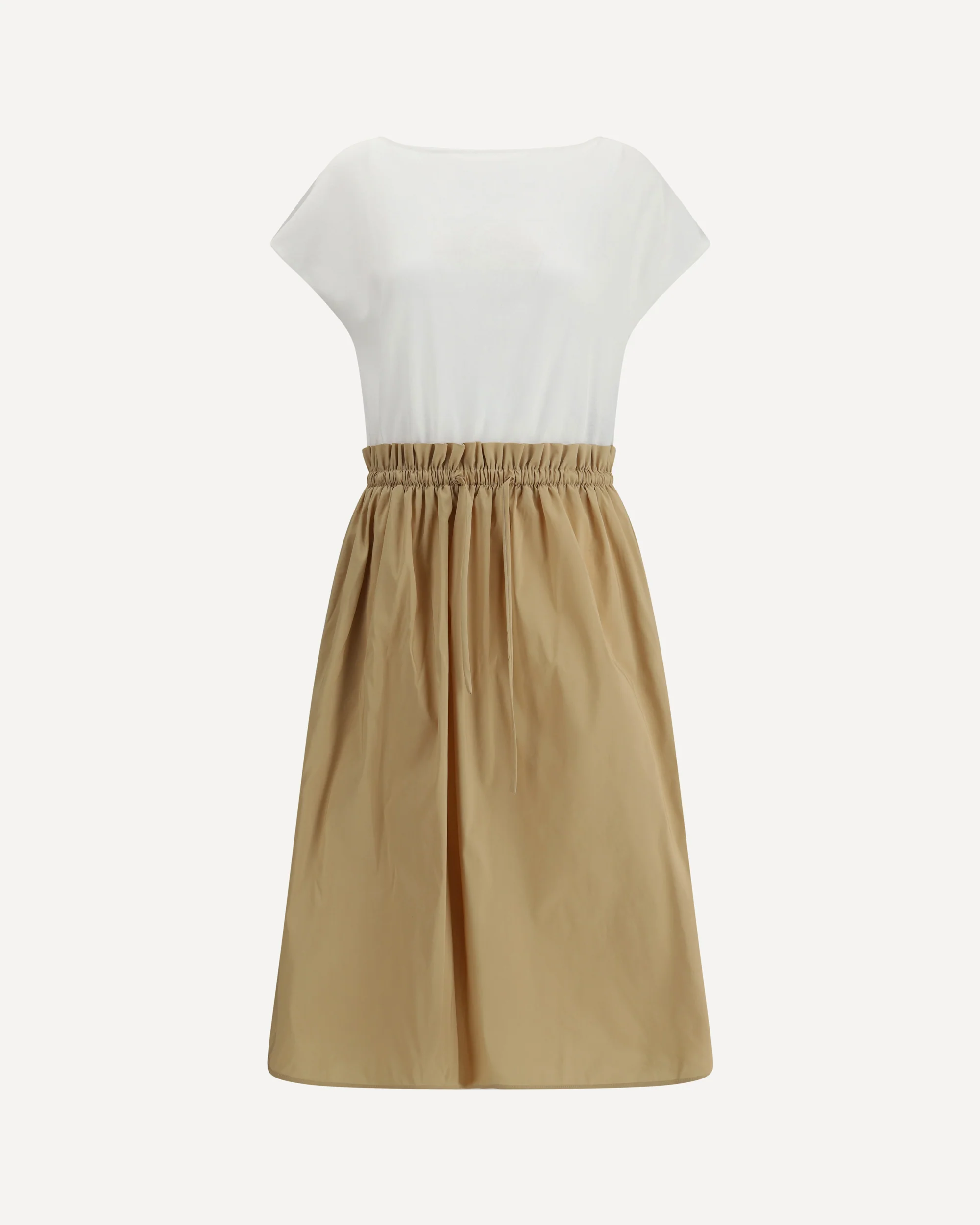 Long Dress with appliqué skirt