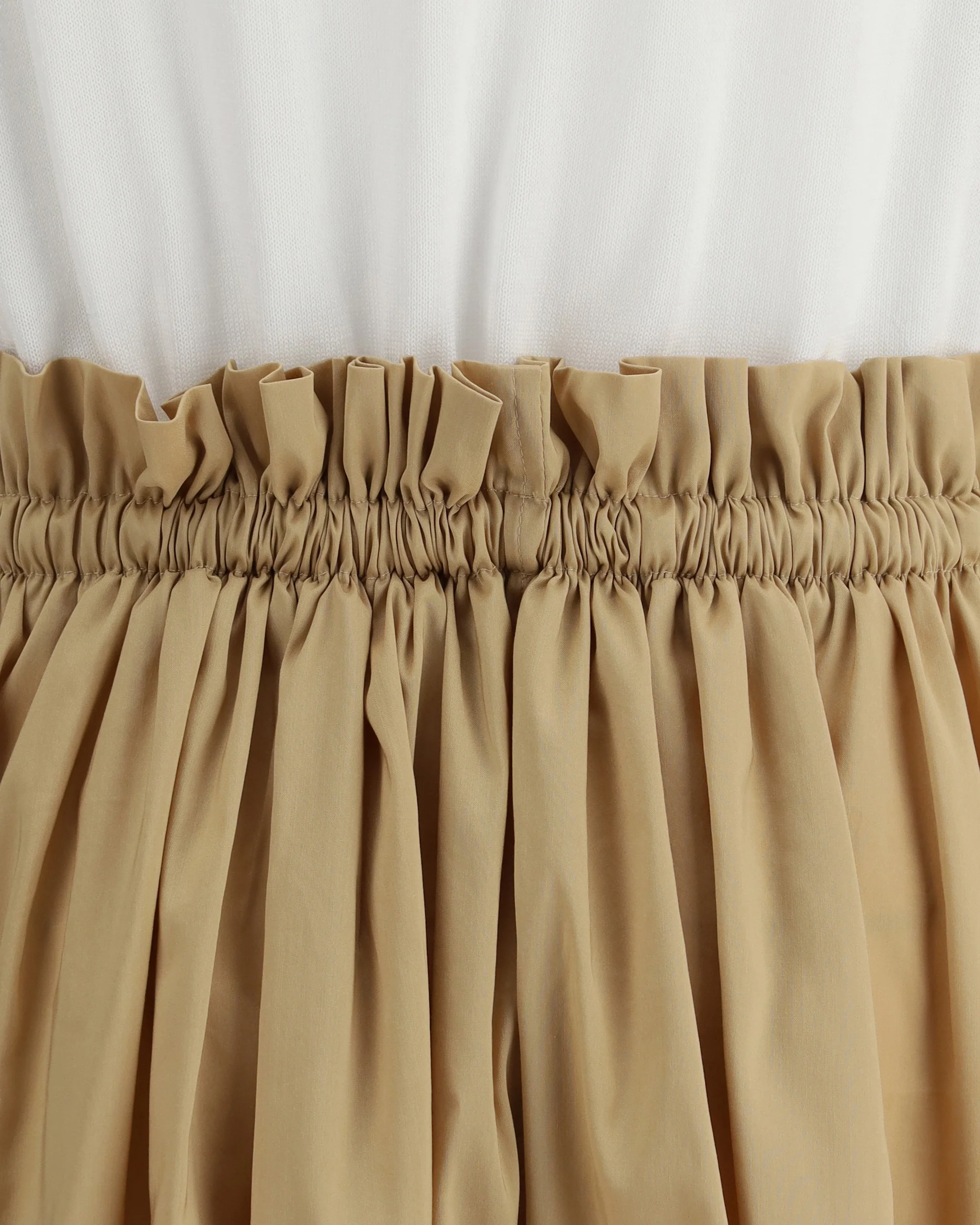 Long Dress with appliqué skirt - Image 5