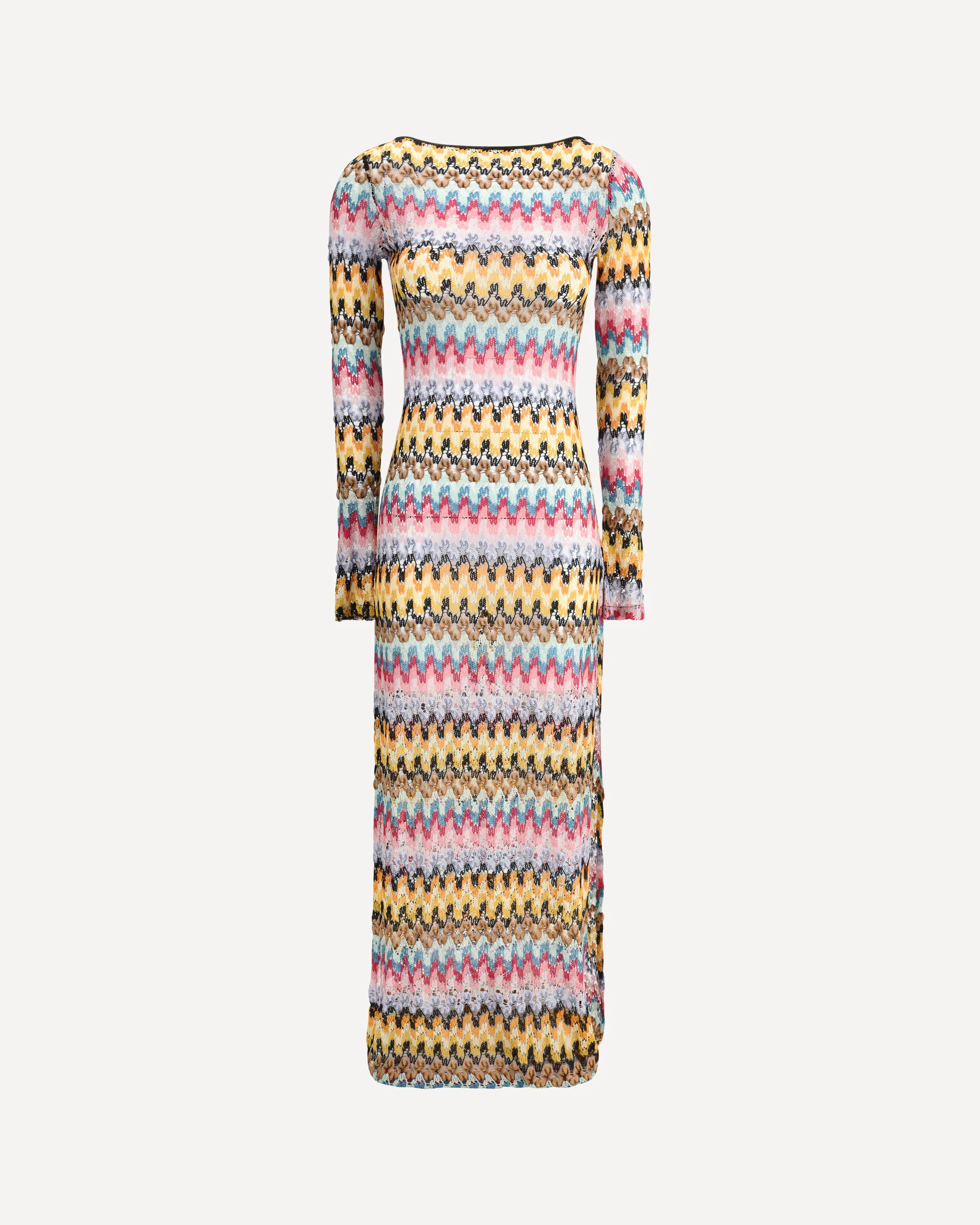 Long Dress with zigzag pattern - Image 3