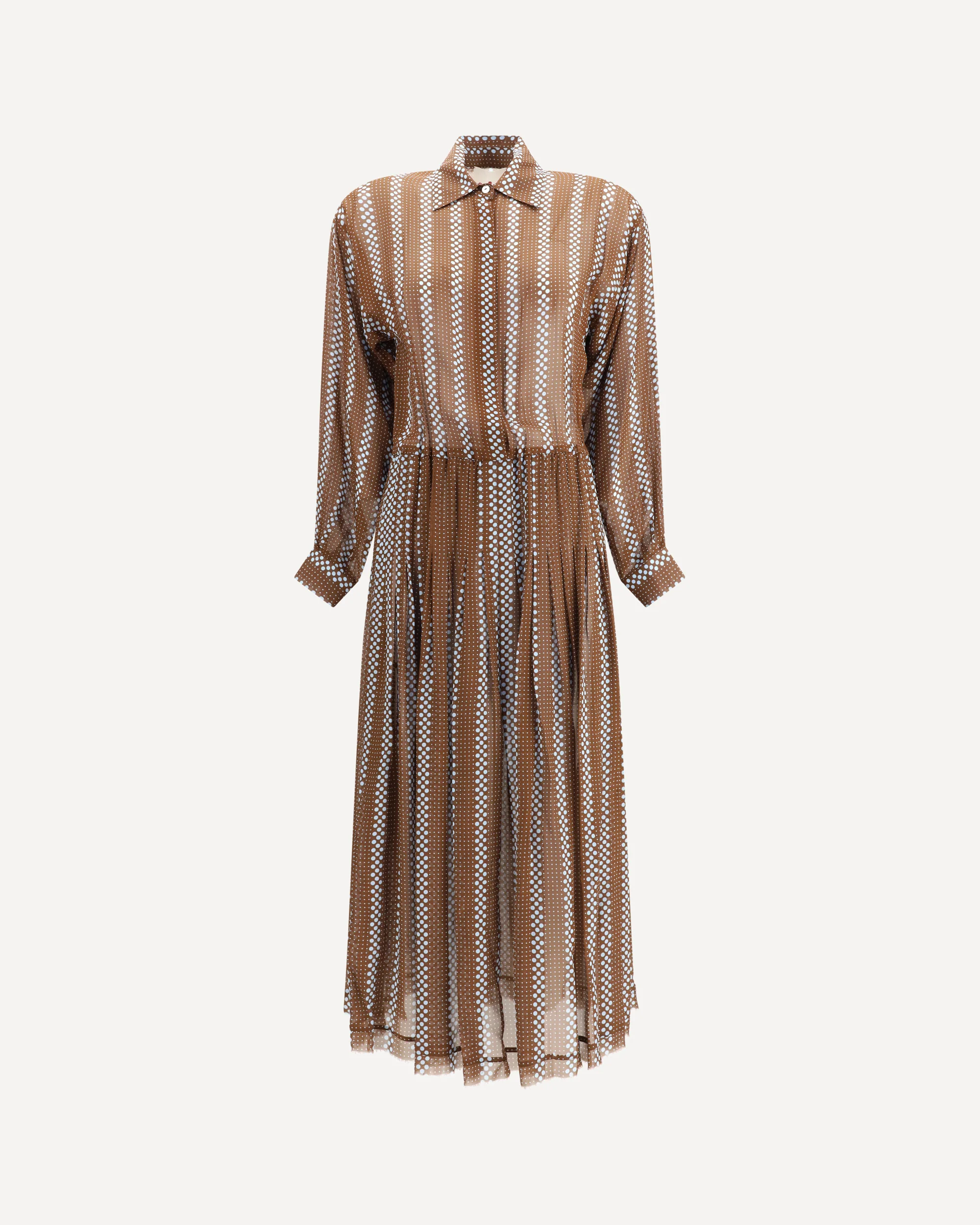 Wimbledon georgette midi Dress - Image 3