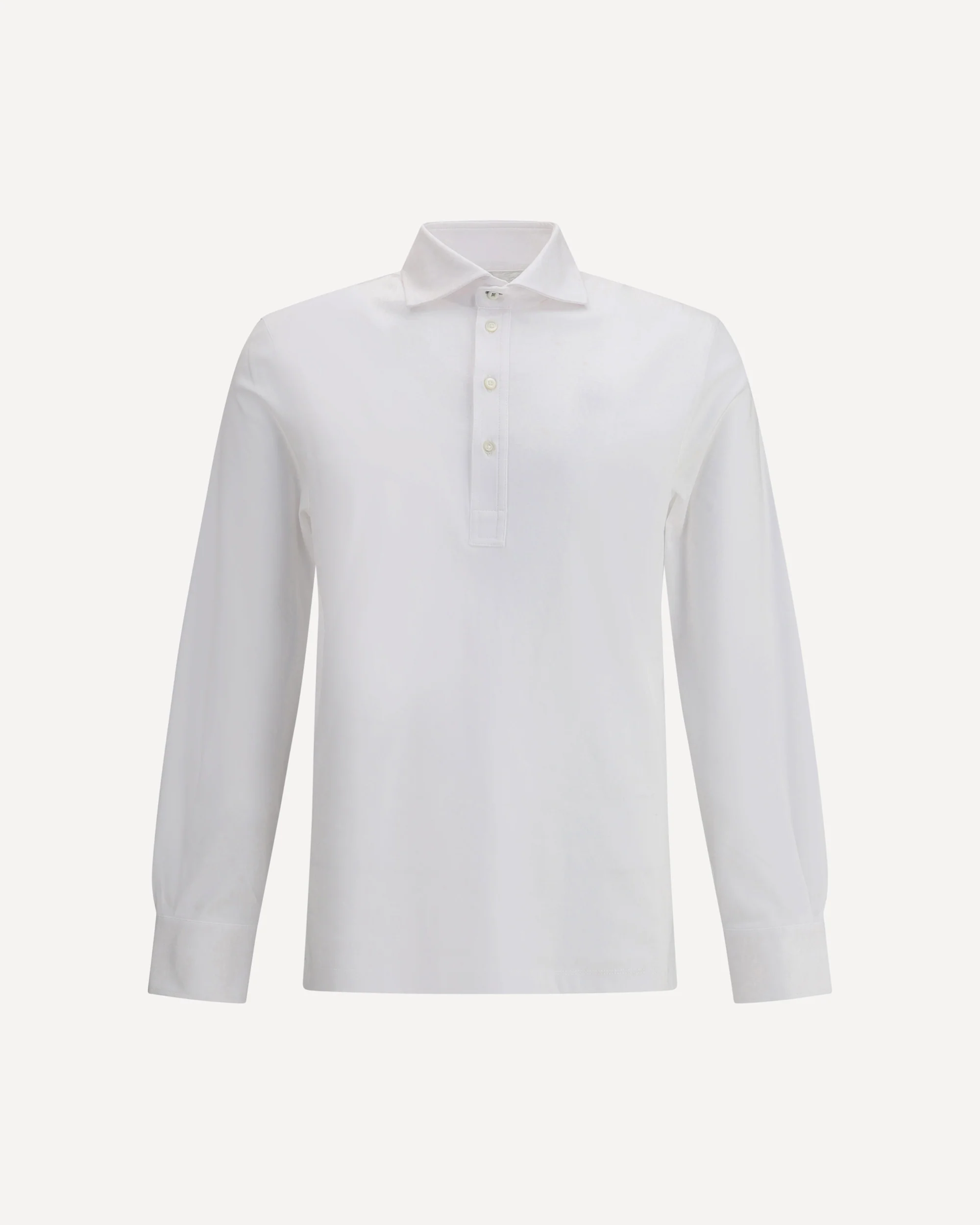 Long-sleeved Polo Shirt - Image 3