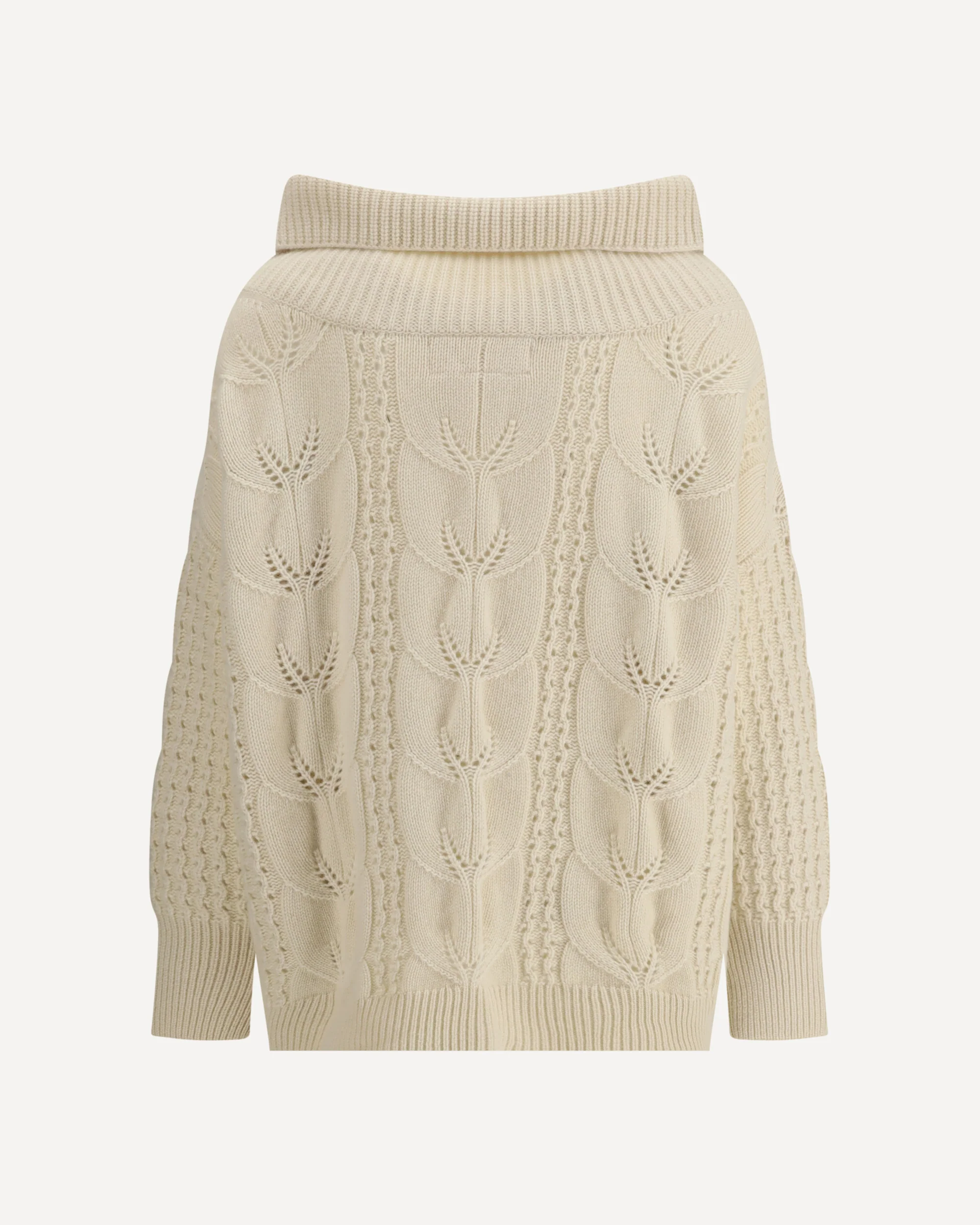 Oversized perforated Sweater - Image 4