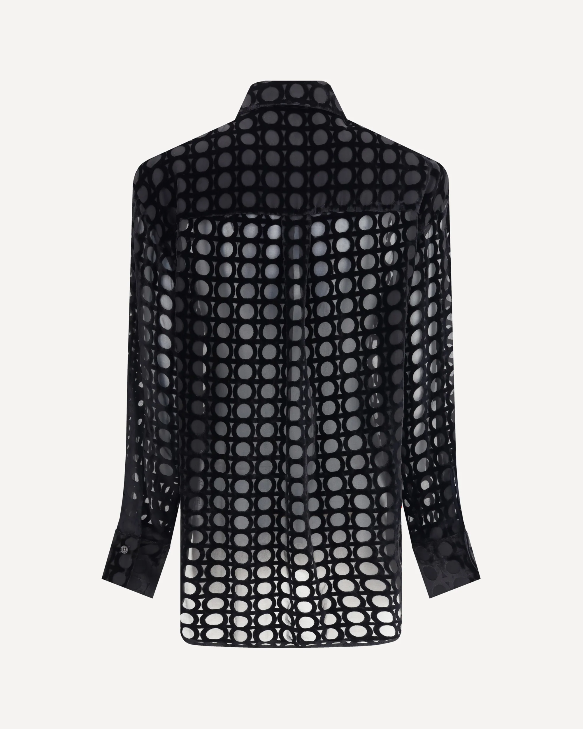 Velvet devoré Shirt - Image 2