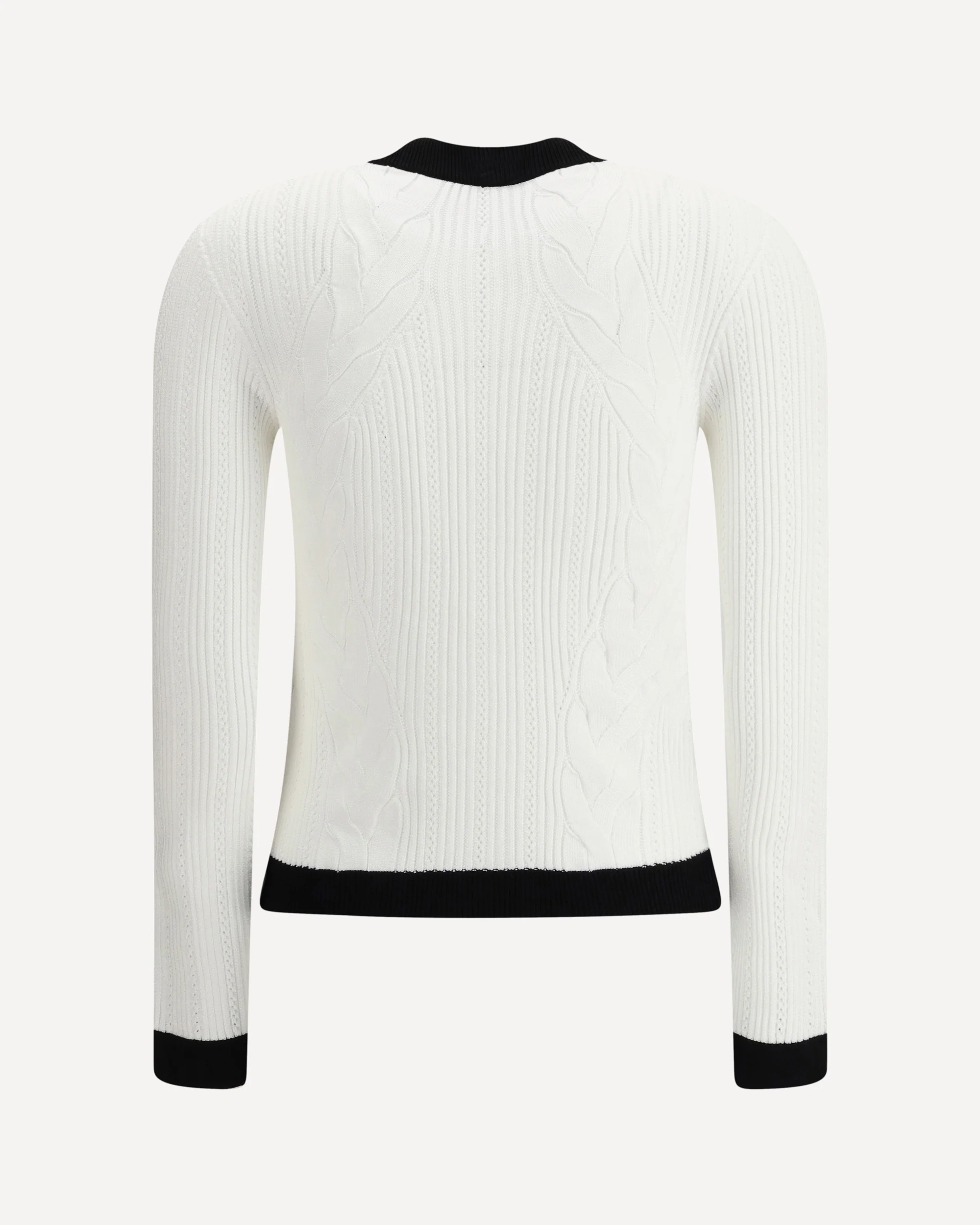 Contrast trim Cardigan - Image 2