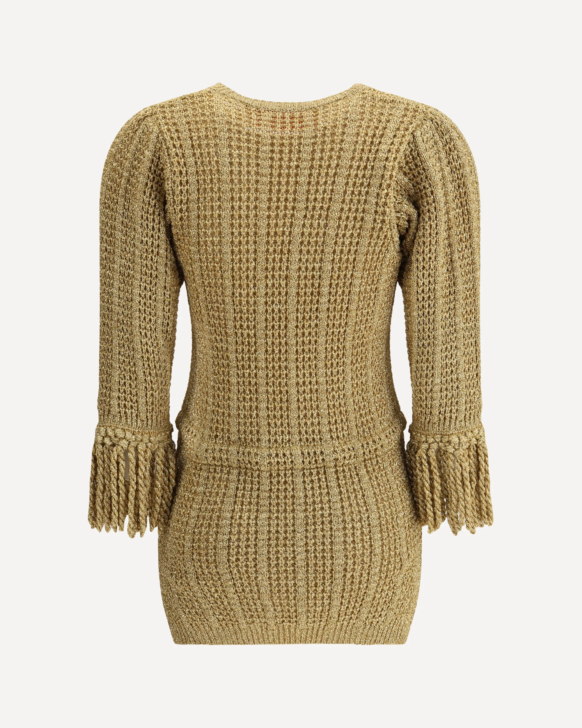 Lurex knit short Dress - Image 4