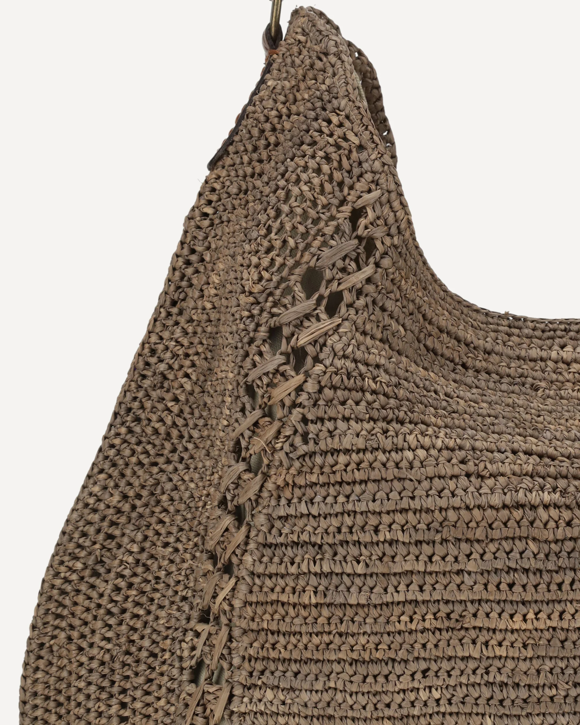Meva raffia Shoulder Bag - Image 6