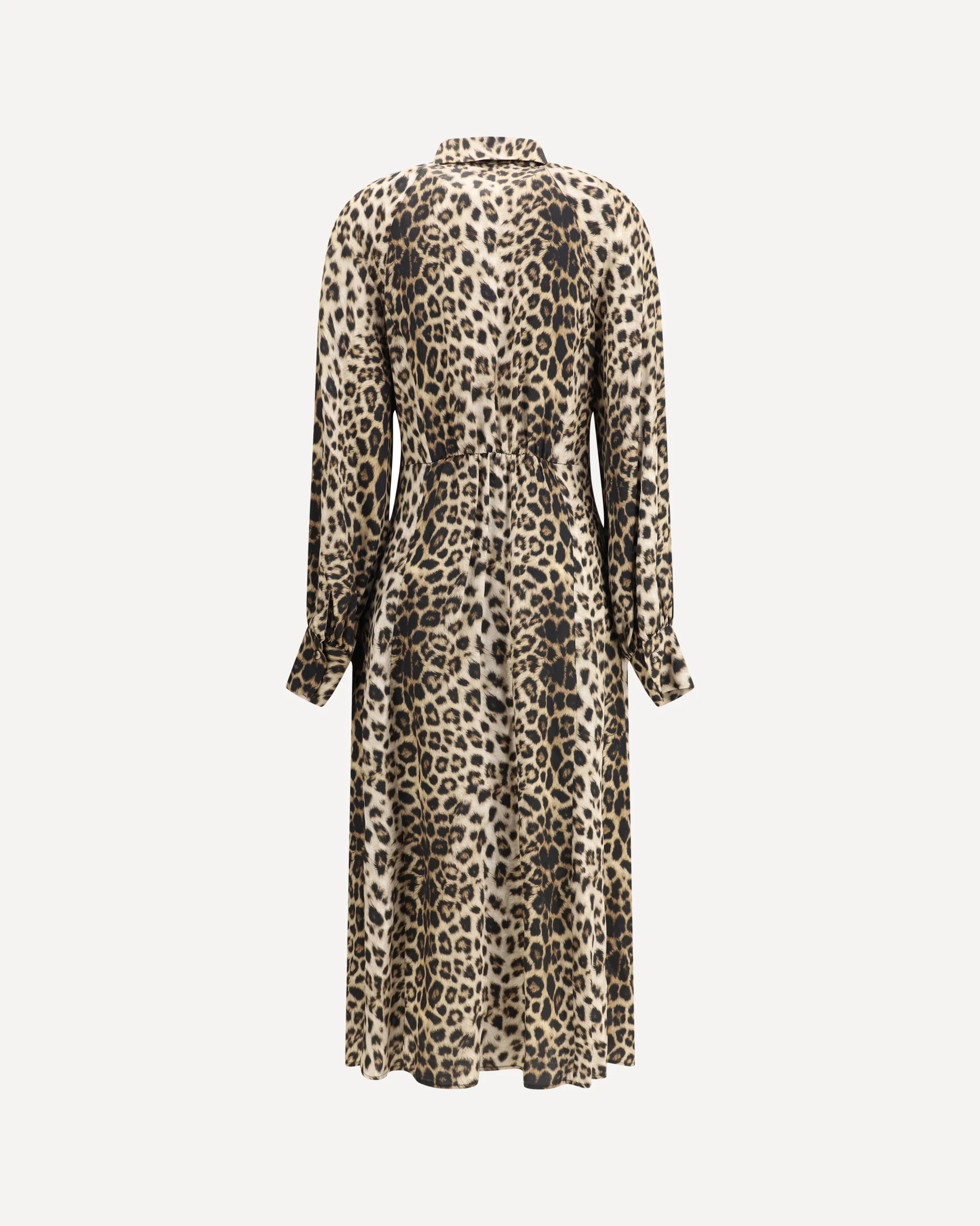 Windsor leopard satin midi Dress - Image 4