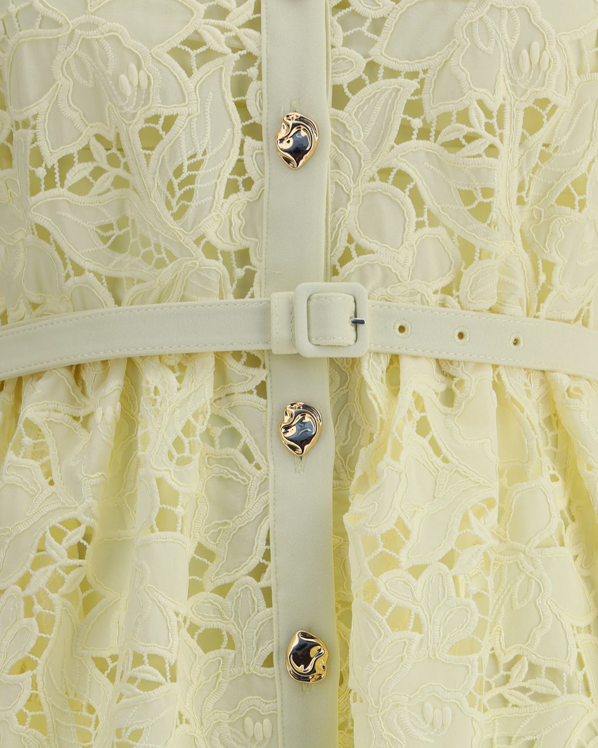 Midi-length lace chemisier Dress - Image 5