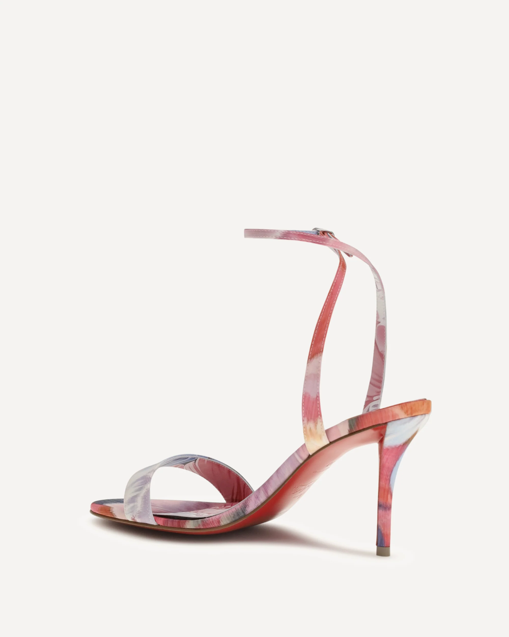 Miss Z Sandals peonies print - Image 2