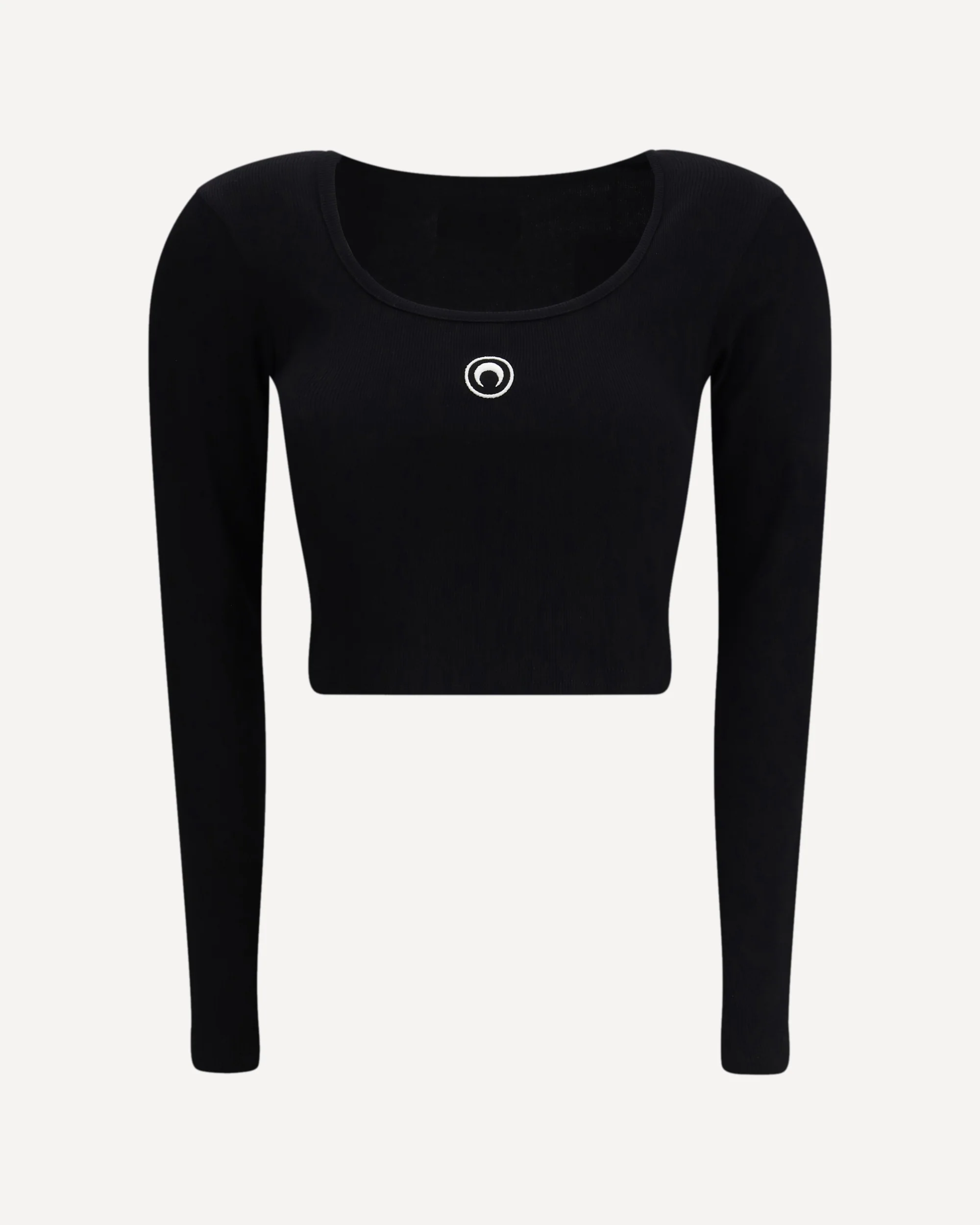 Moon Logo long-sleeved Top