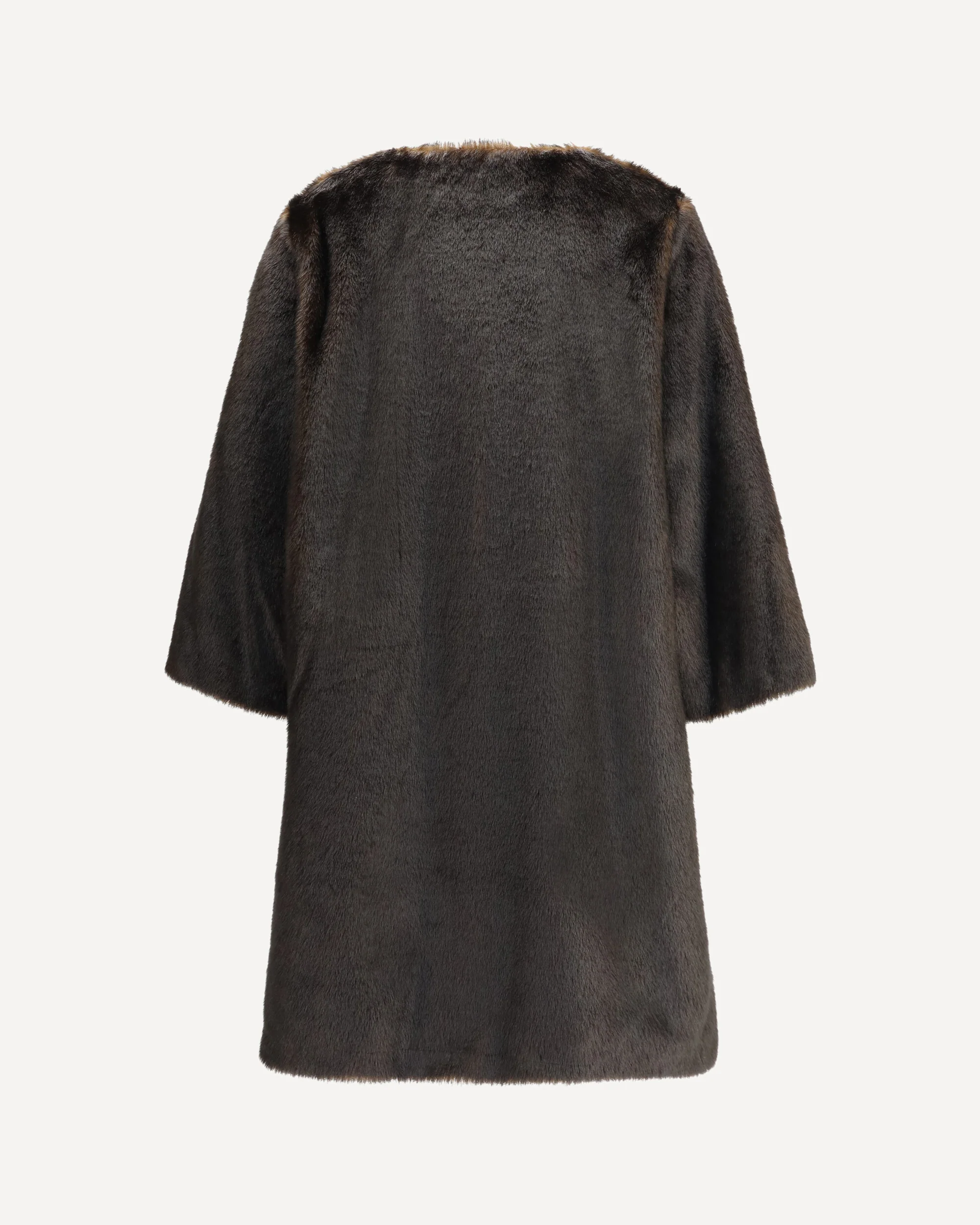 Soft Faux Fur Coat - Image 4