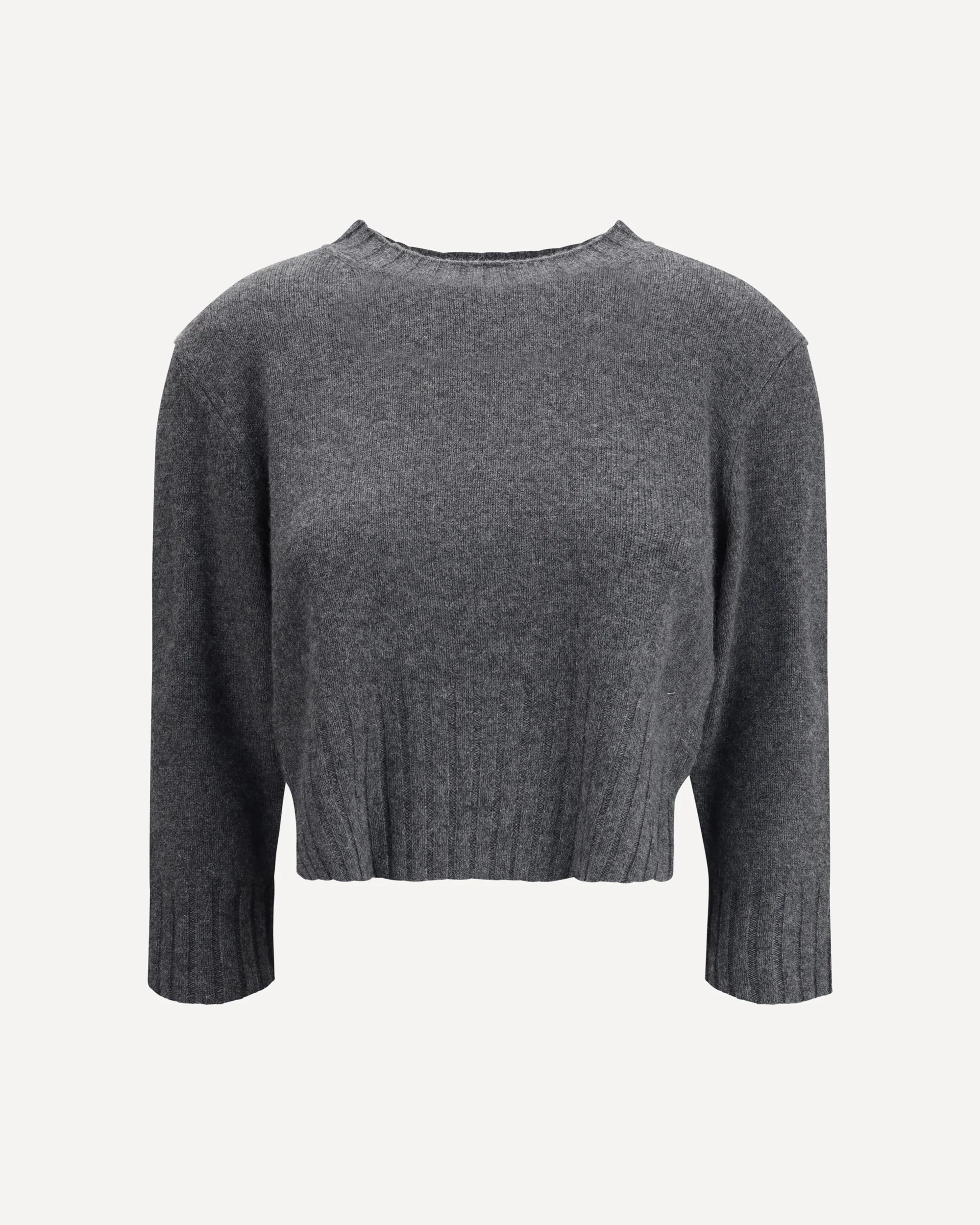 Cashmere Crop Sweater - Image 3