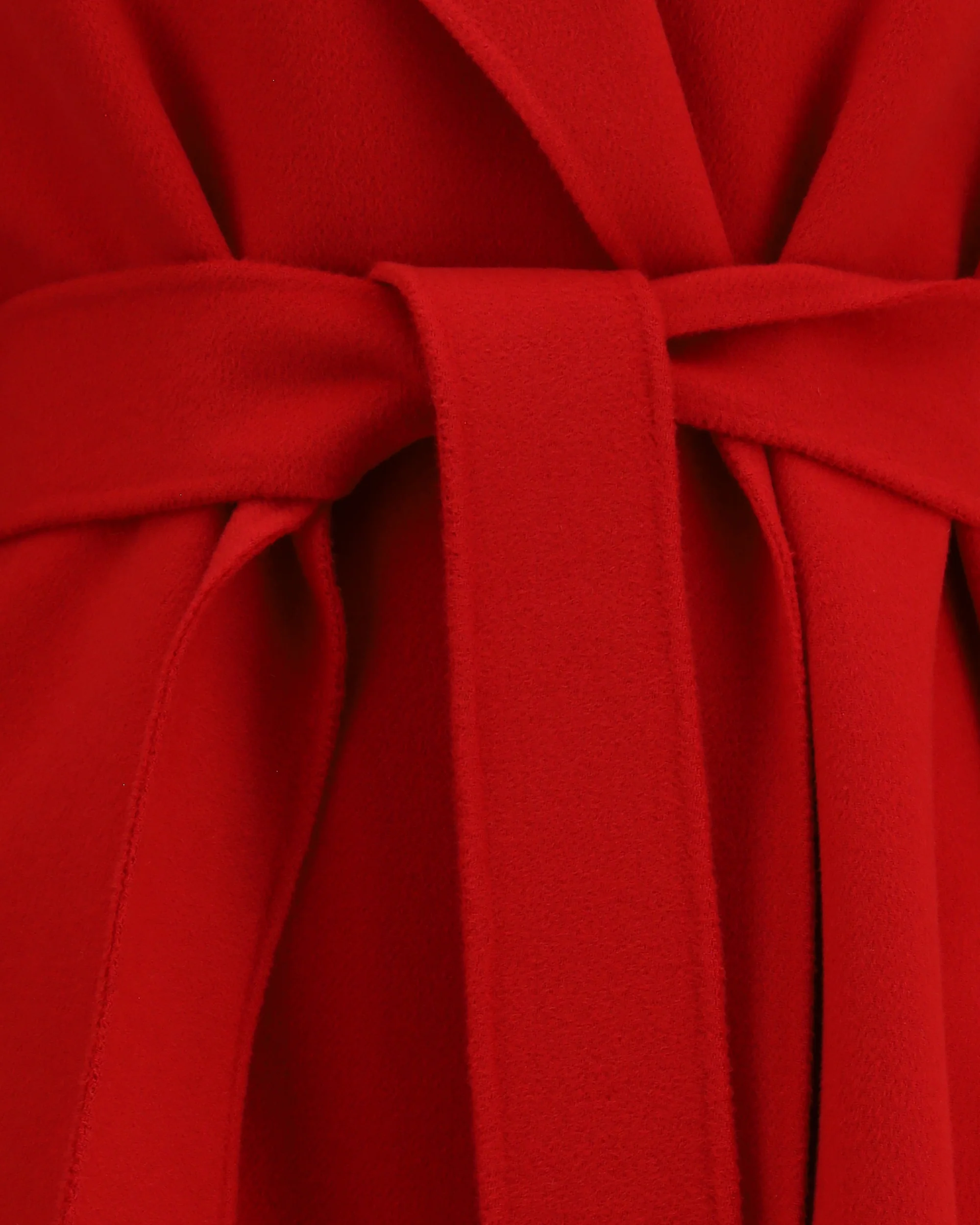 Wool cashmere and silk wrap Coat - Image 5