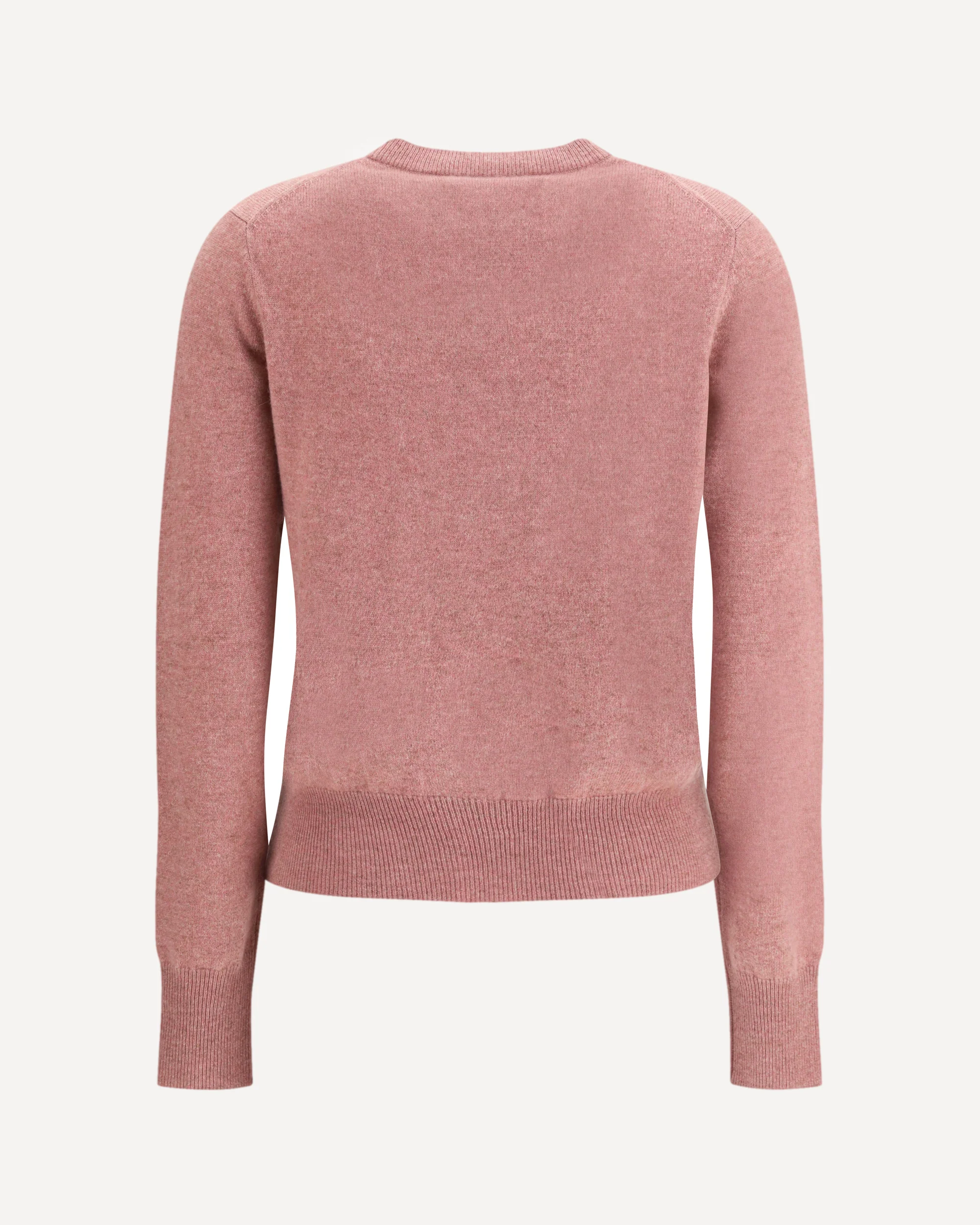 Classic cashmere crew-neck Cardigan n°300 little 2 - Image 2