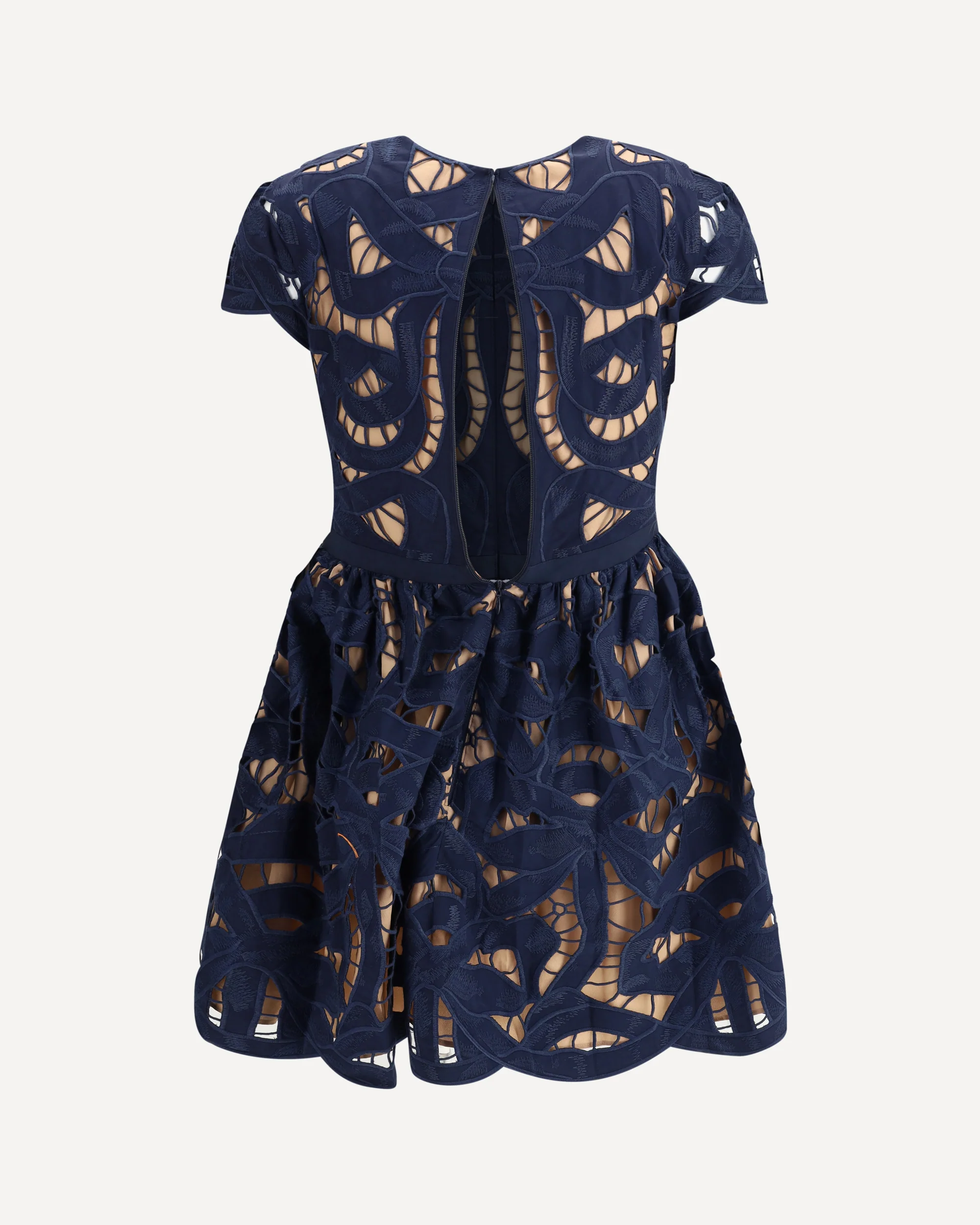 Embroidered short Dress - Image 4