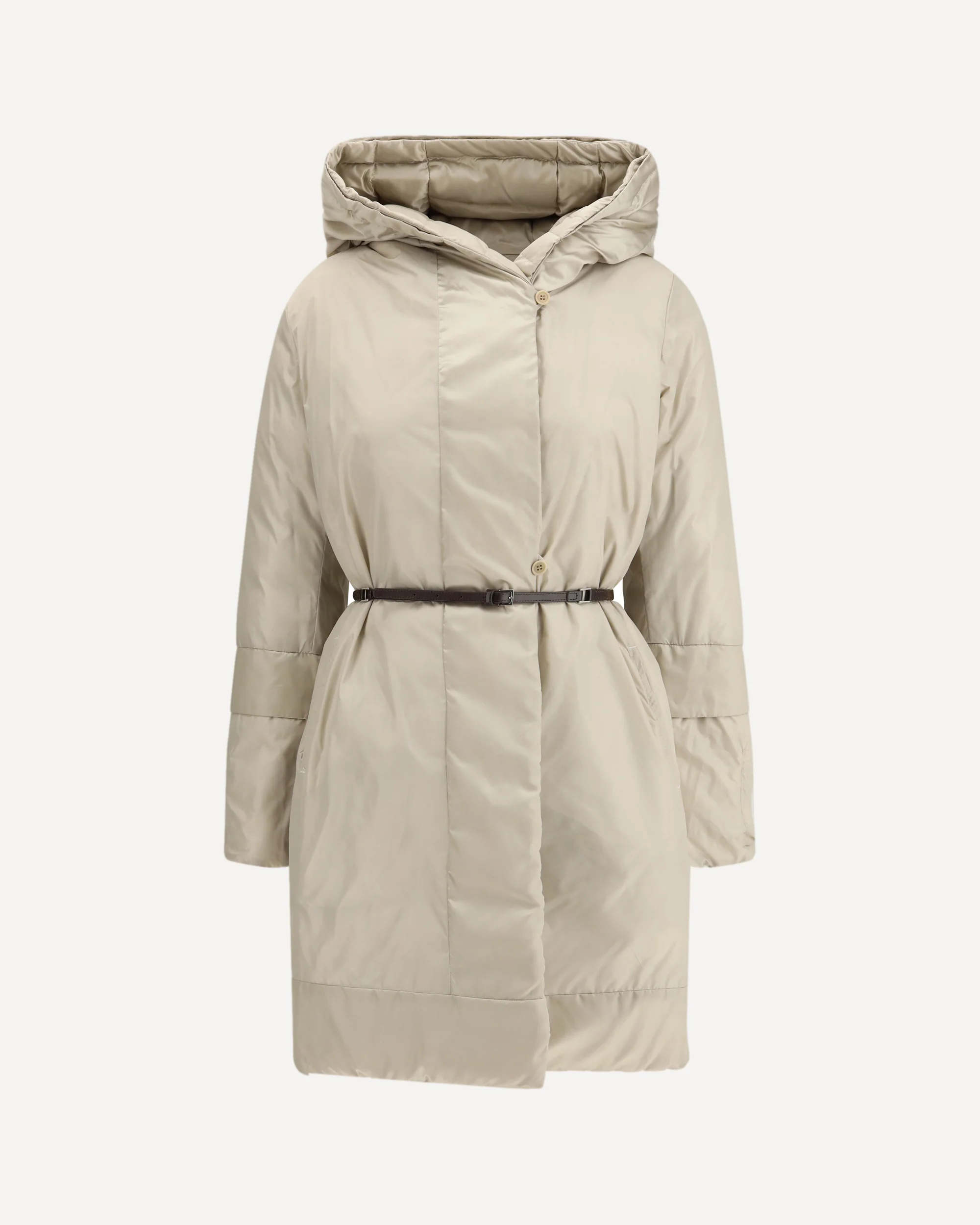 Puffer Coat in water-repellent satin - Image 4