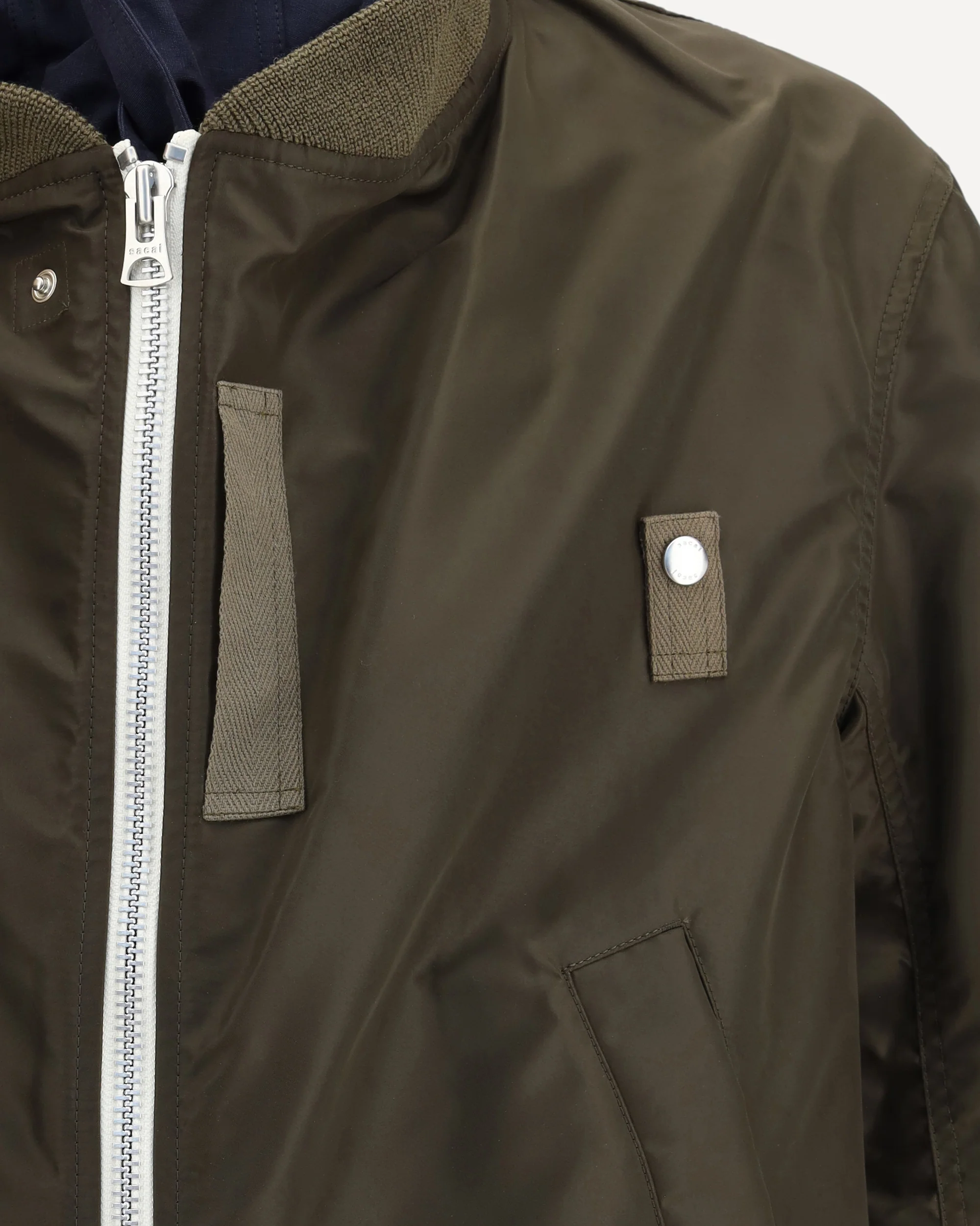 Nylon bomber Jacket - Image 5