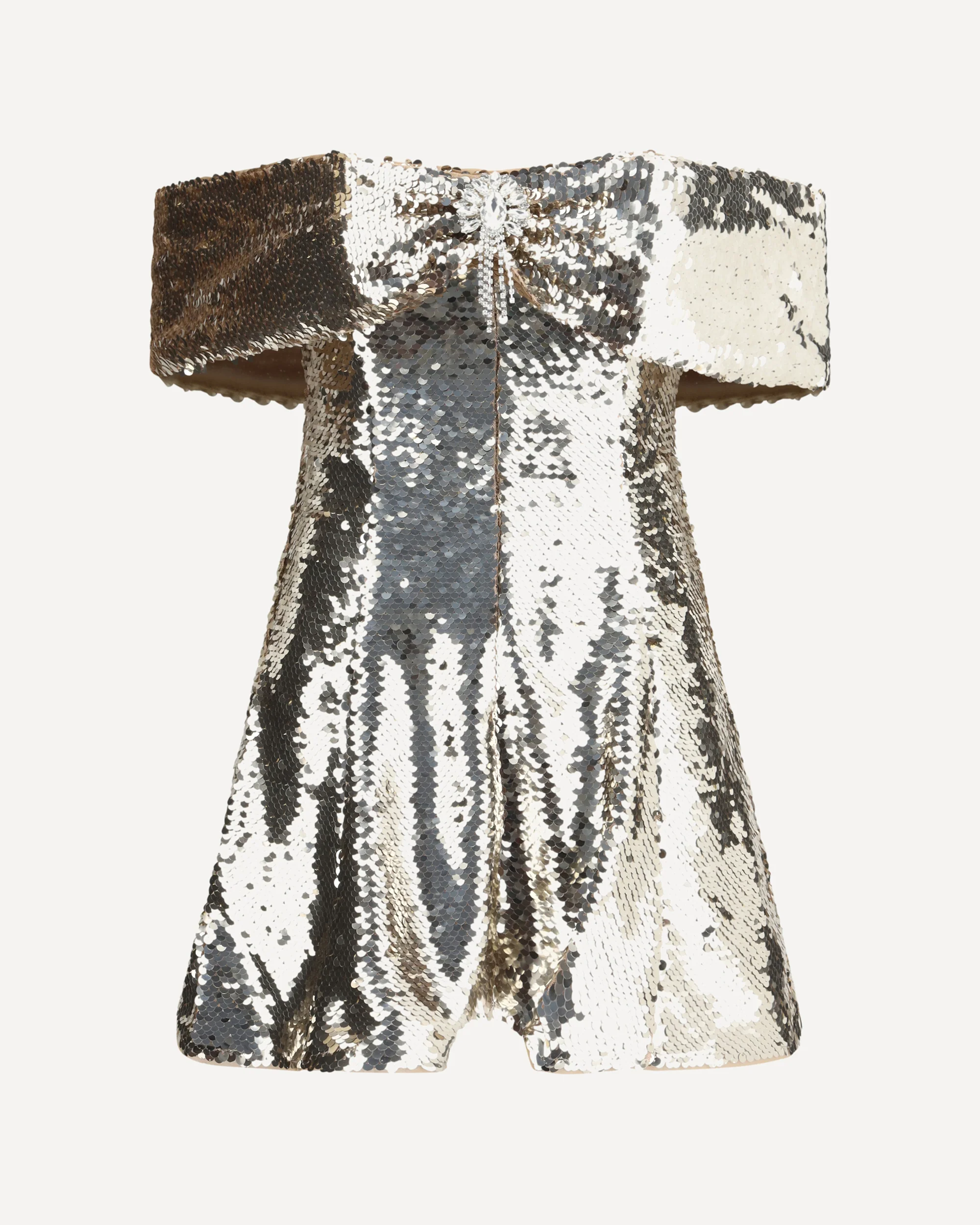 Off-shoulder mini Dress - Image 3