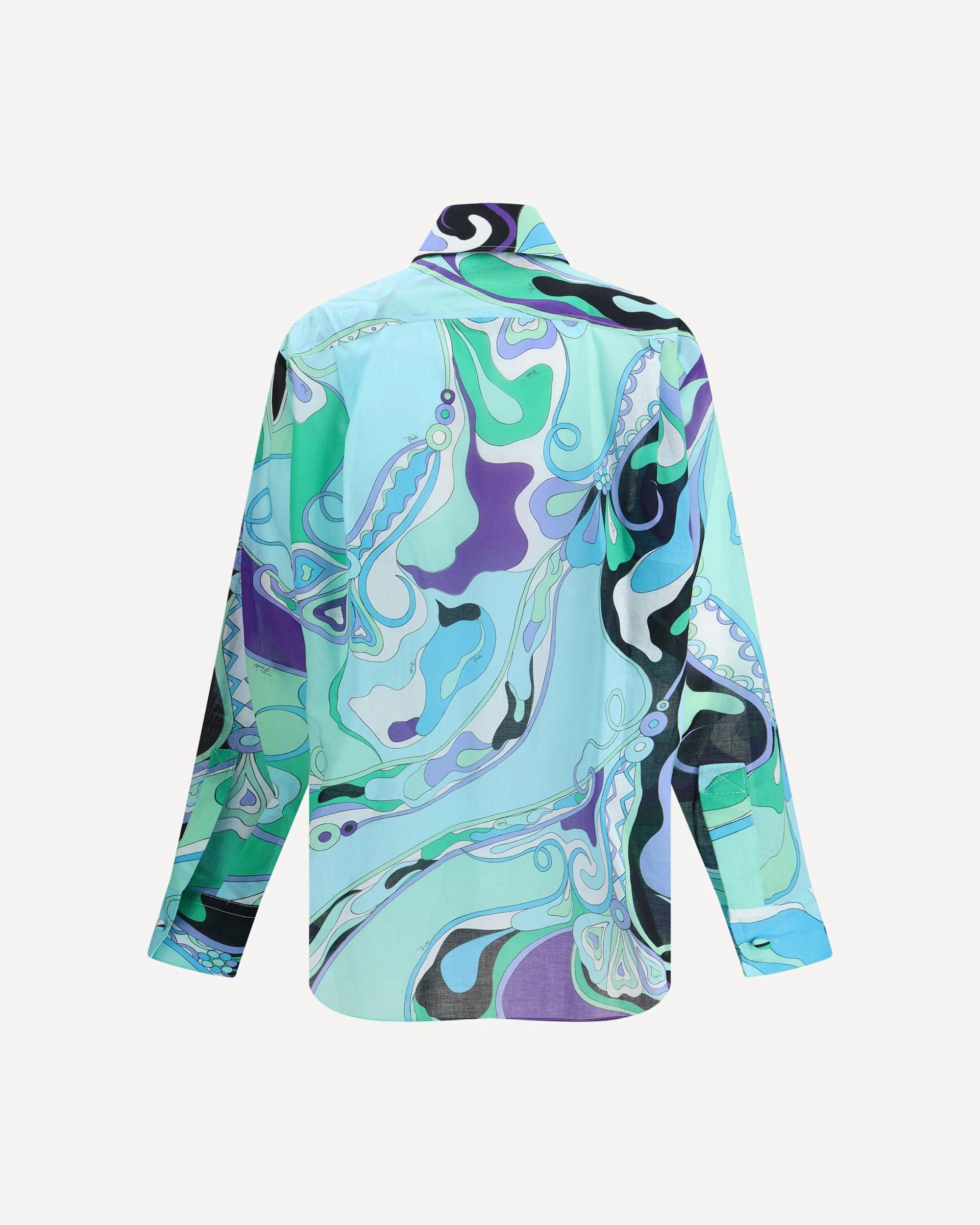 Orchid print Shirt - Image 2