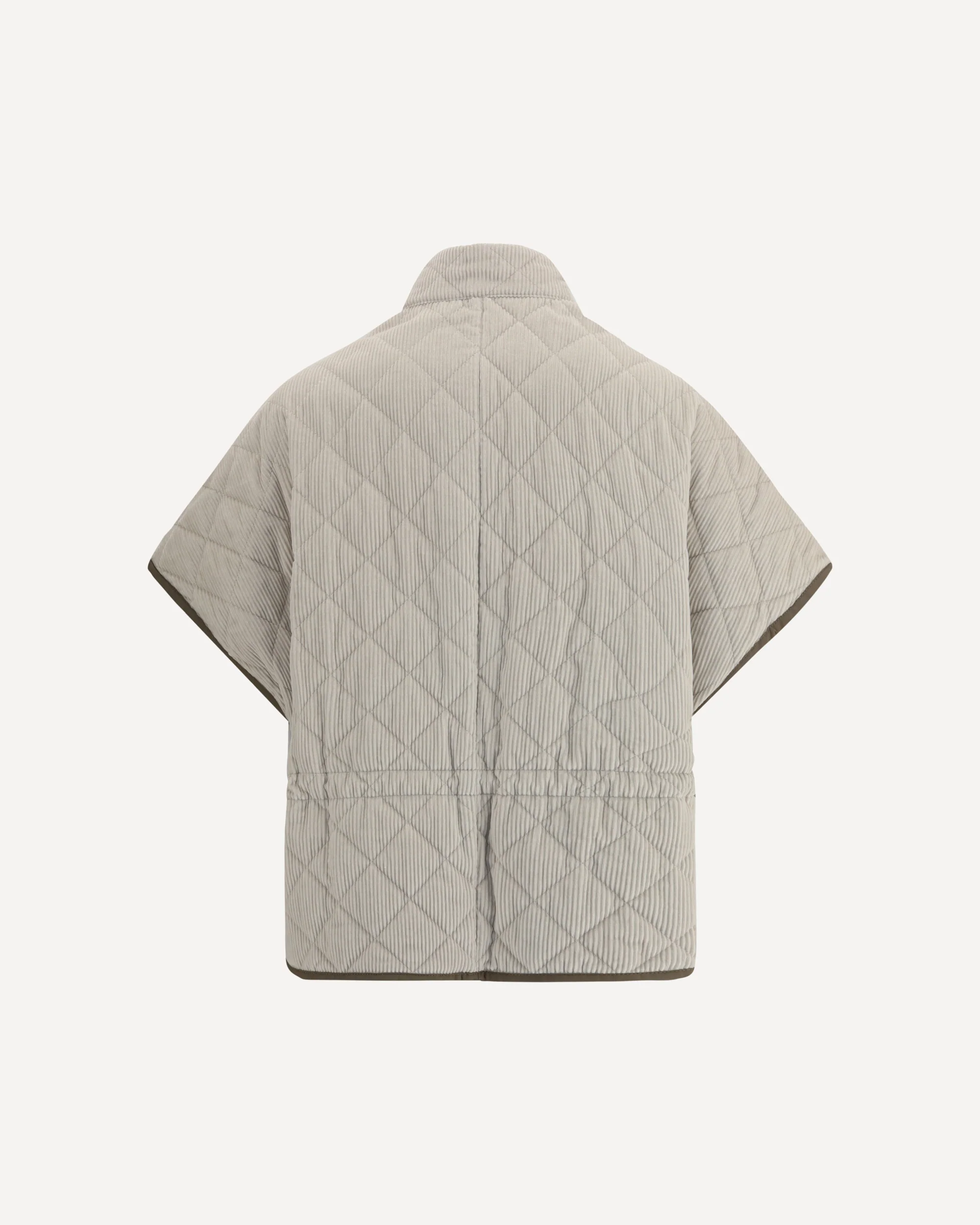 Corduroy quilted Jacket - Image 2