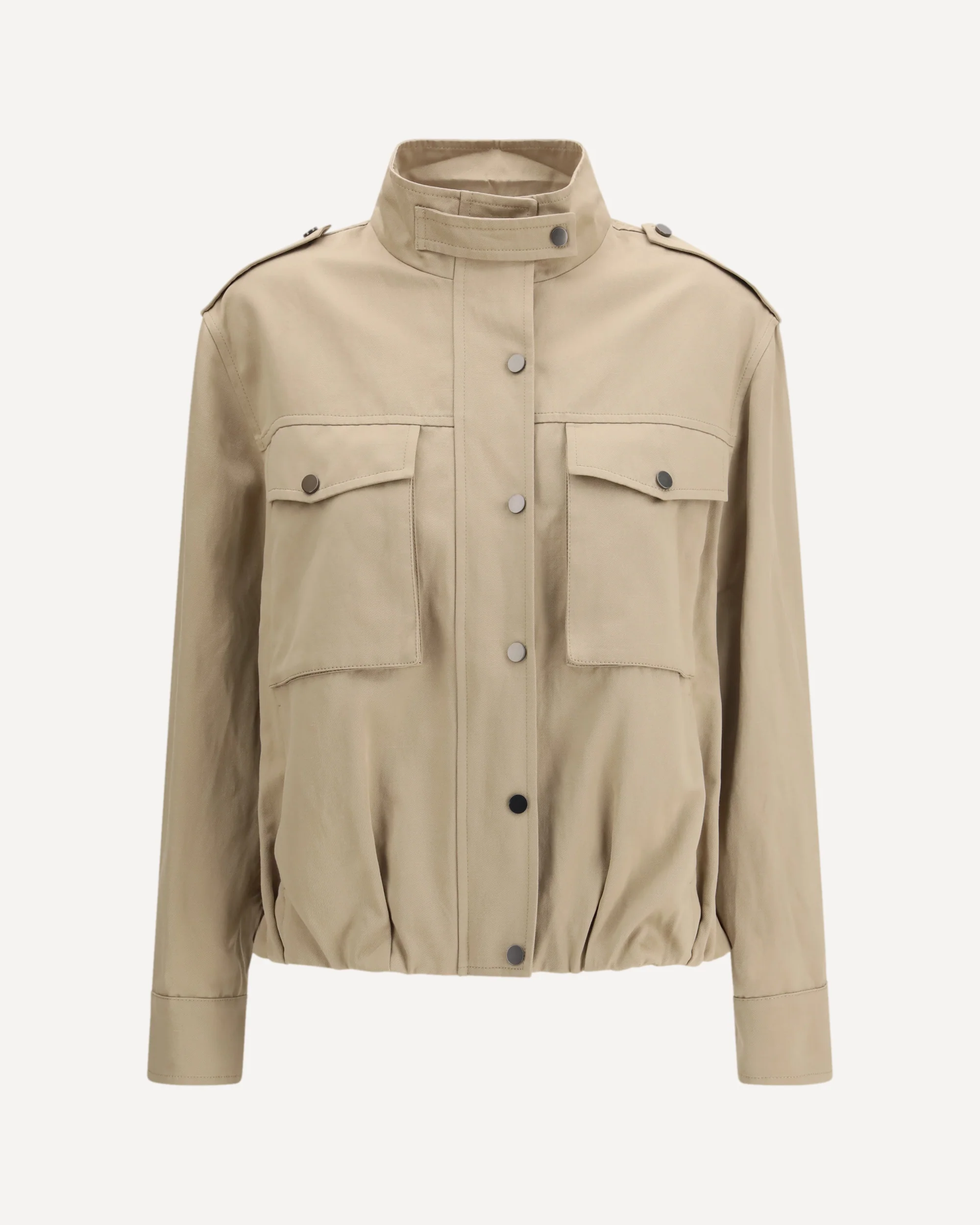 Double closure with zip and snap buttons Jacket - Image 3