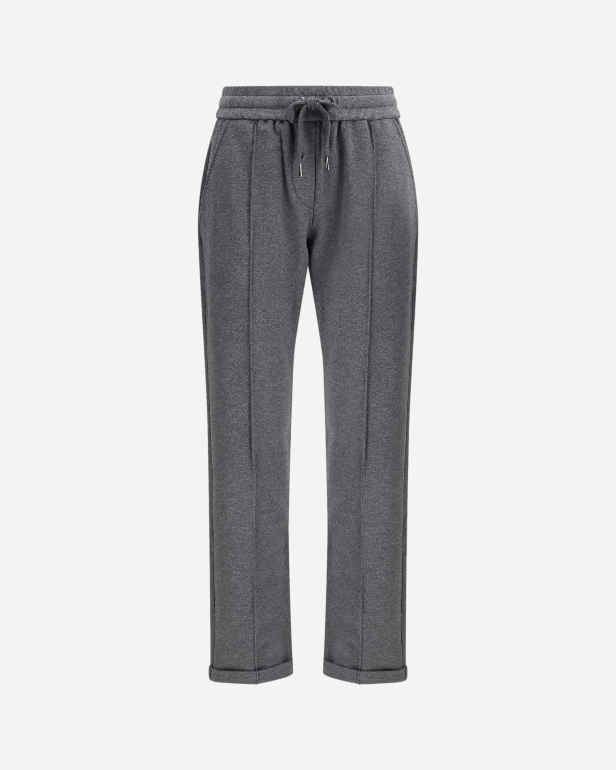 Track stretch-fleece Trousers with monili detailing - Image 3