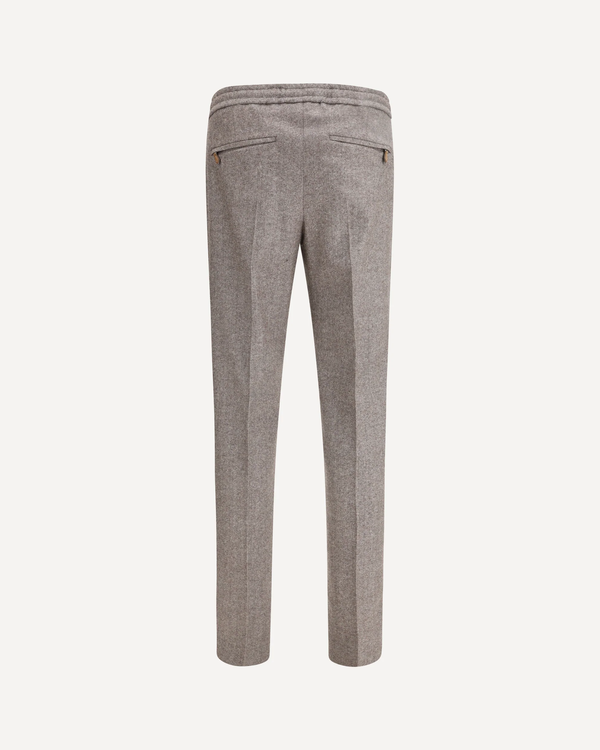 Soft Virgin Wool and Cashmere Trousers - Image 2