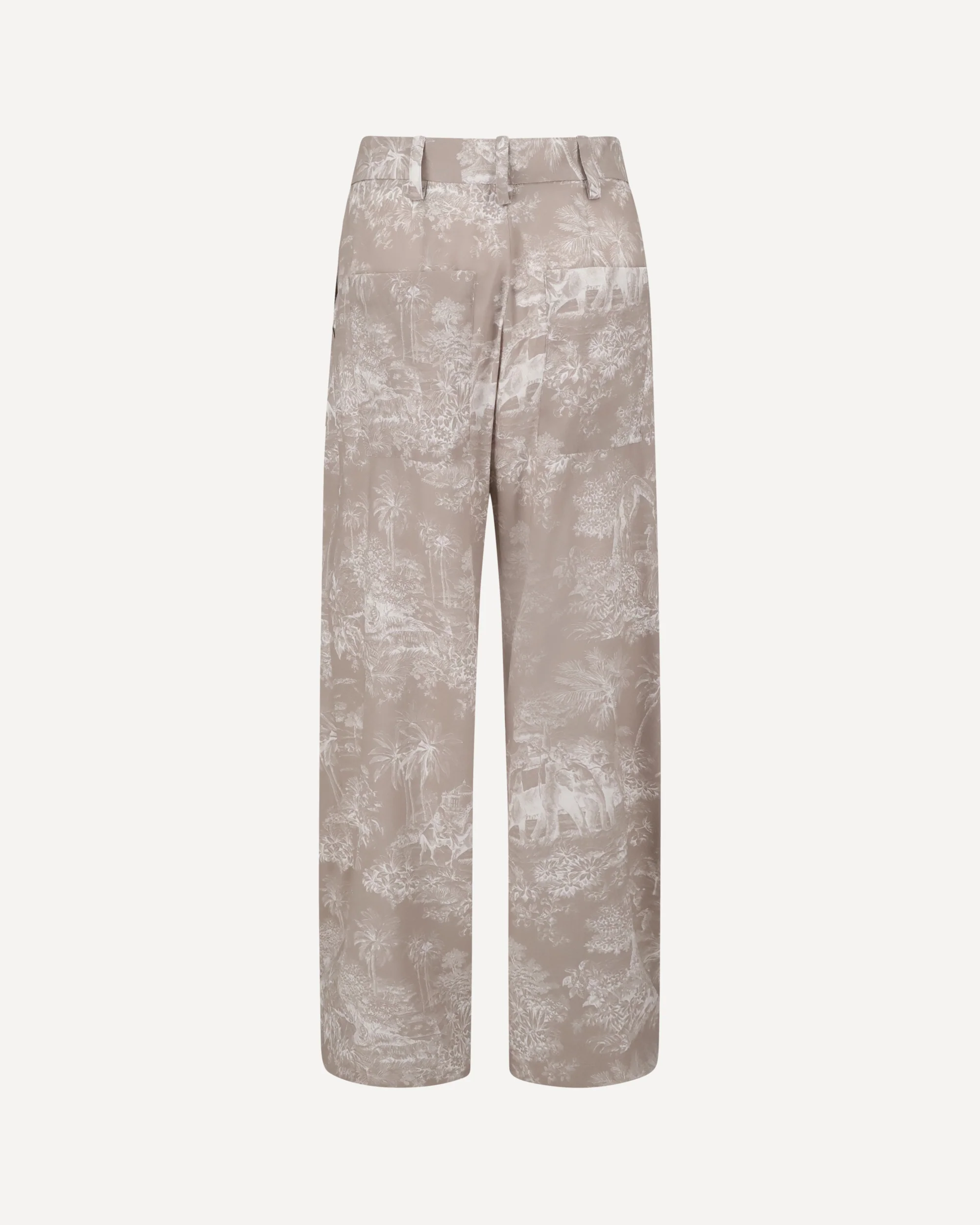 Toile de Jouy pattern Pants - Image 4