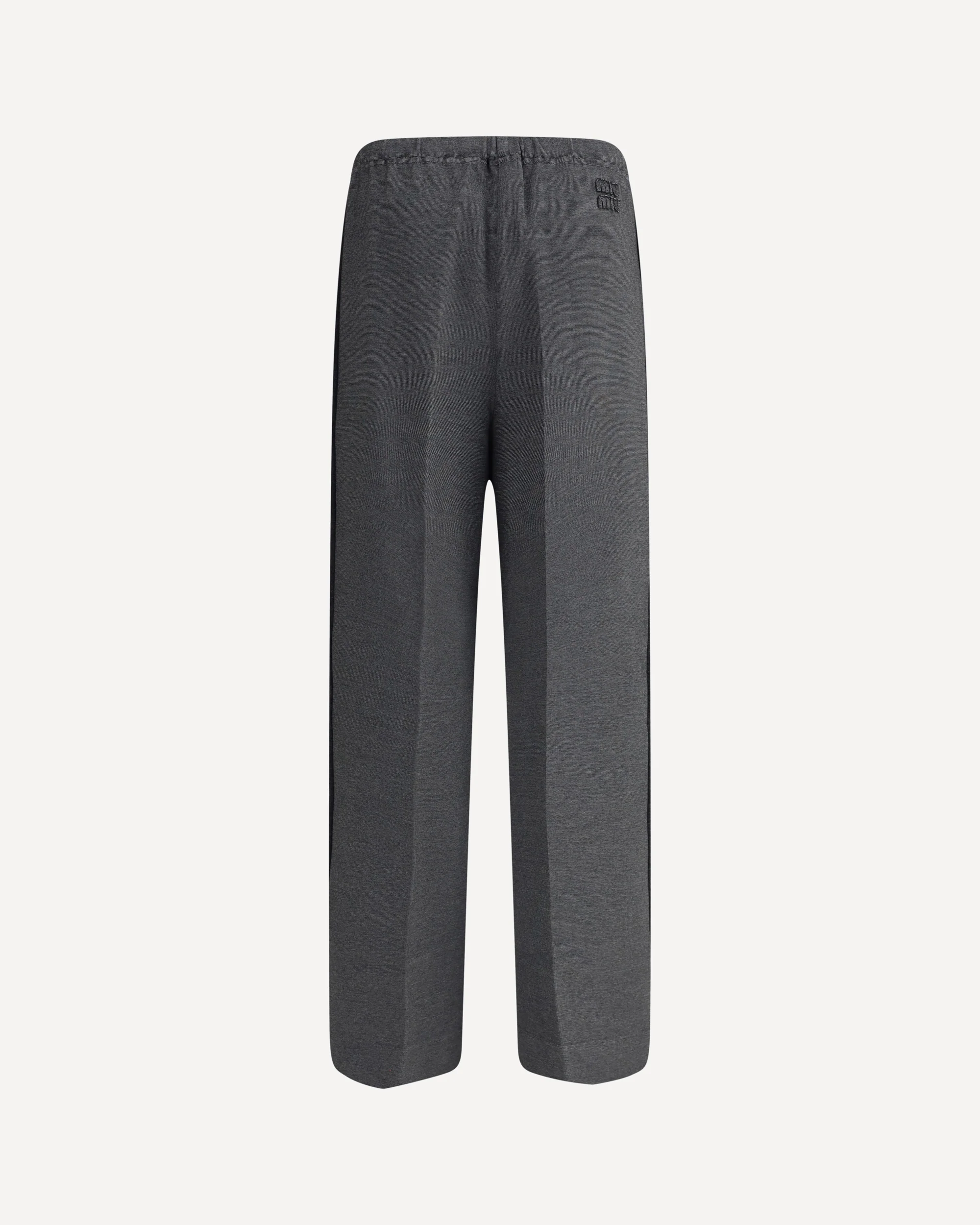 Knit Trousers with side stripe detail - Image 2