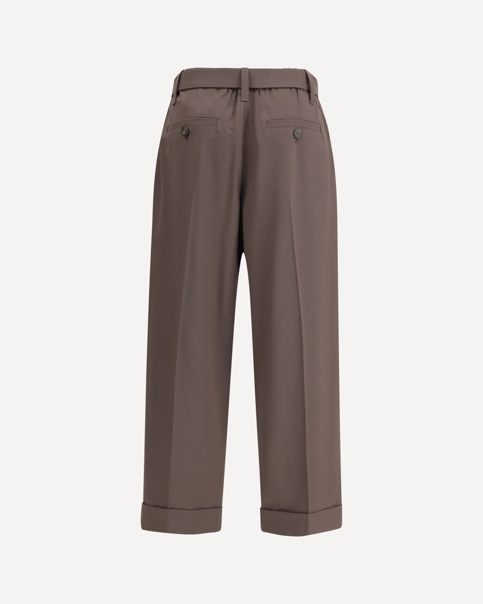 Sartorial Baggy Trousers in Tropical Luxury Wool - Image 4