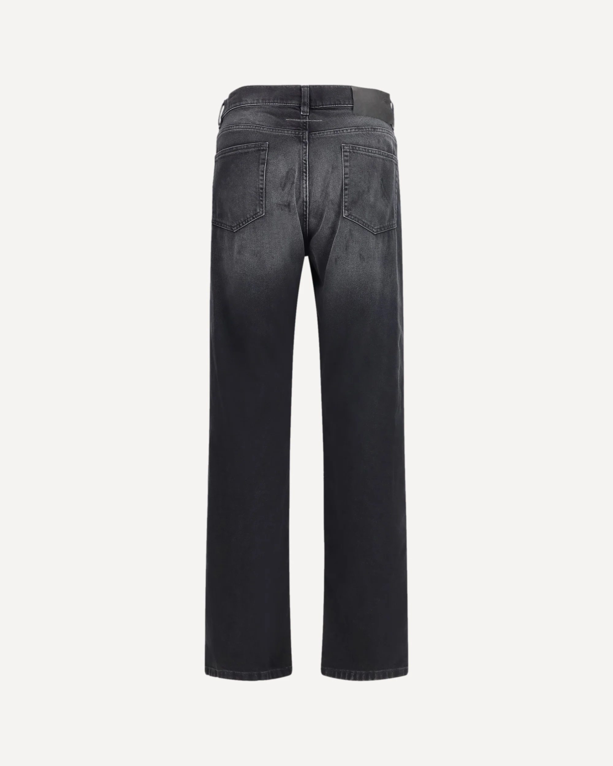 Straight-leg cotton Jeans - Image 2