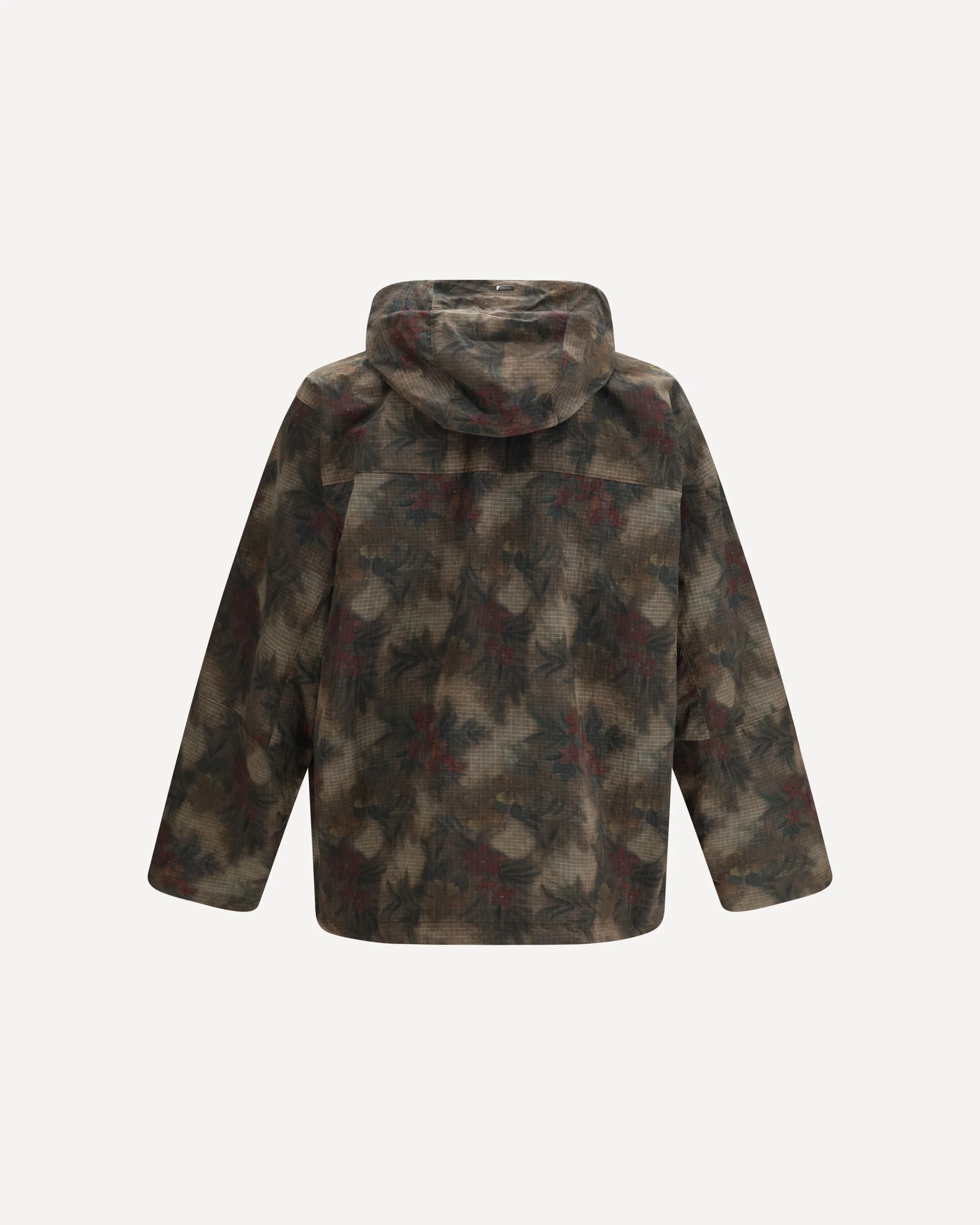 Ripstop Parka with tropical pattern - Image 2