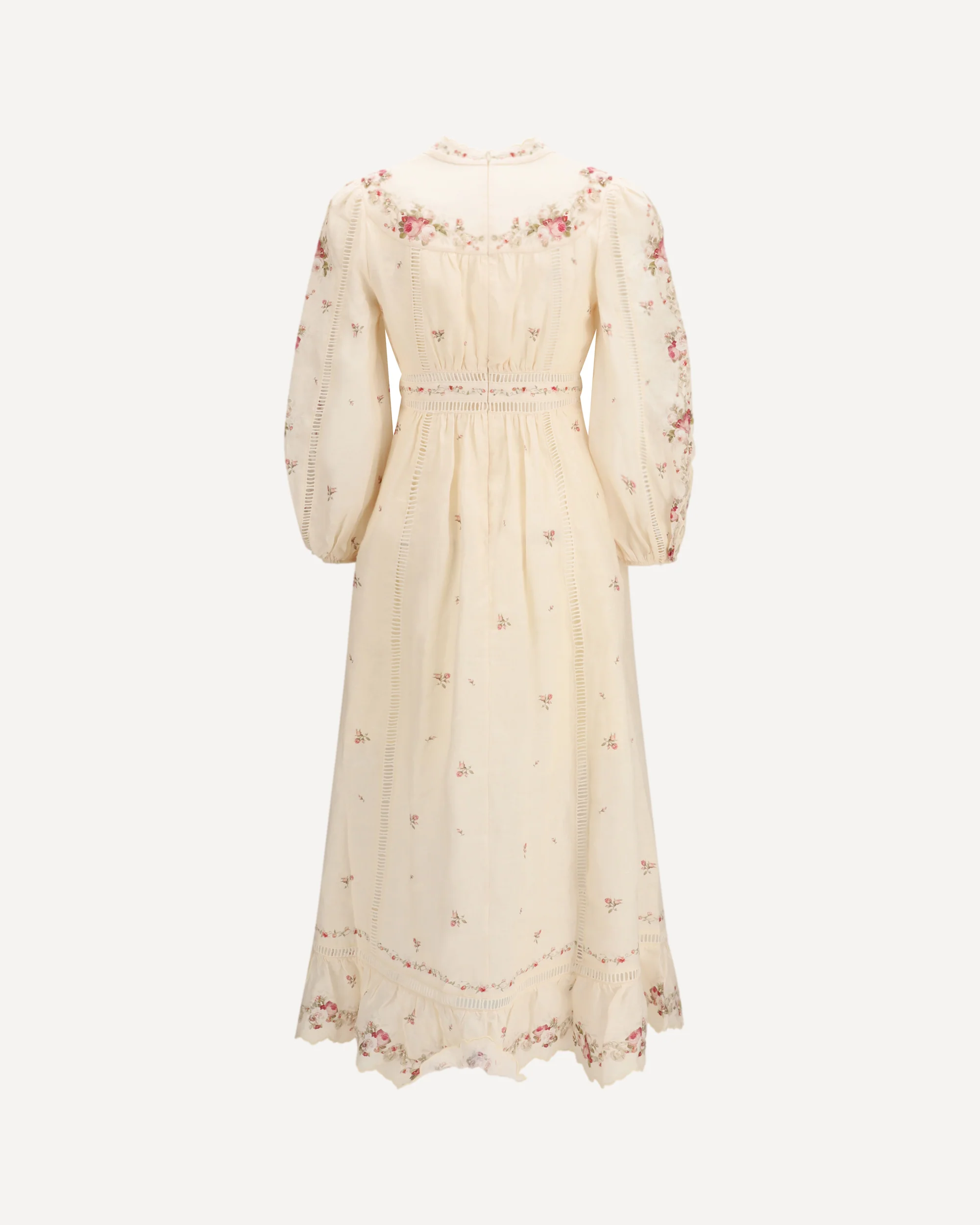 Patience plunging midi Dress - Image 2