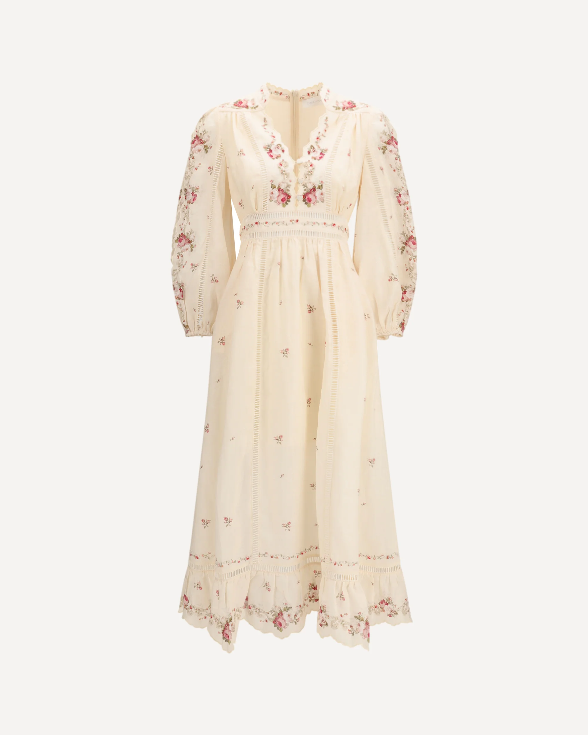 Patience plunging midi Dress - Image 3