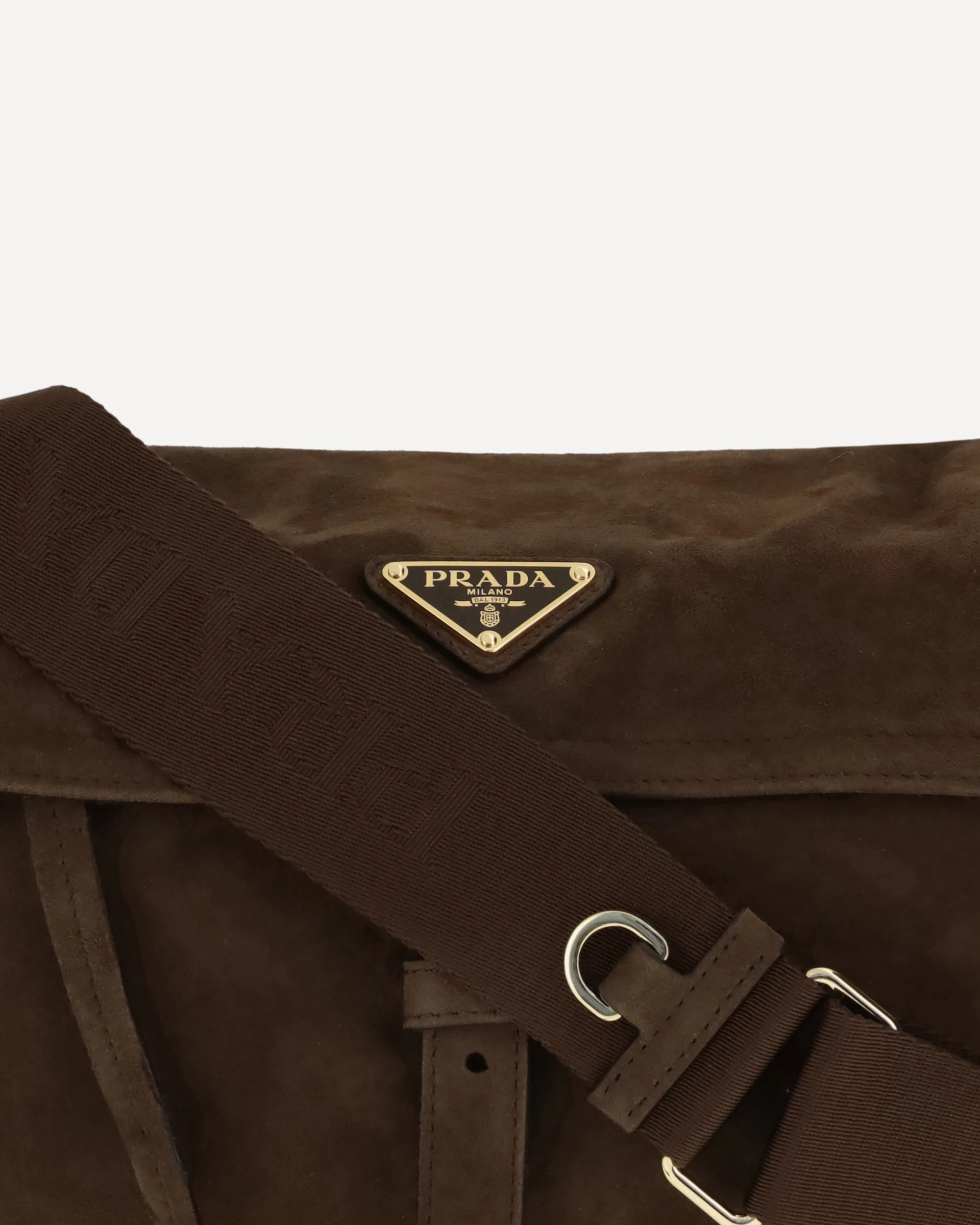 Explore medium Suede Shoulder Bag - Image 6
