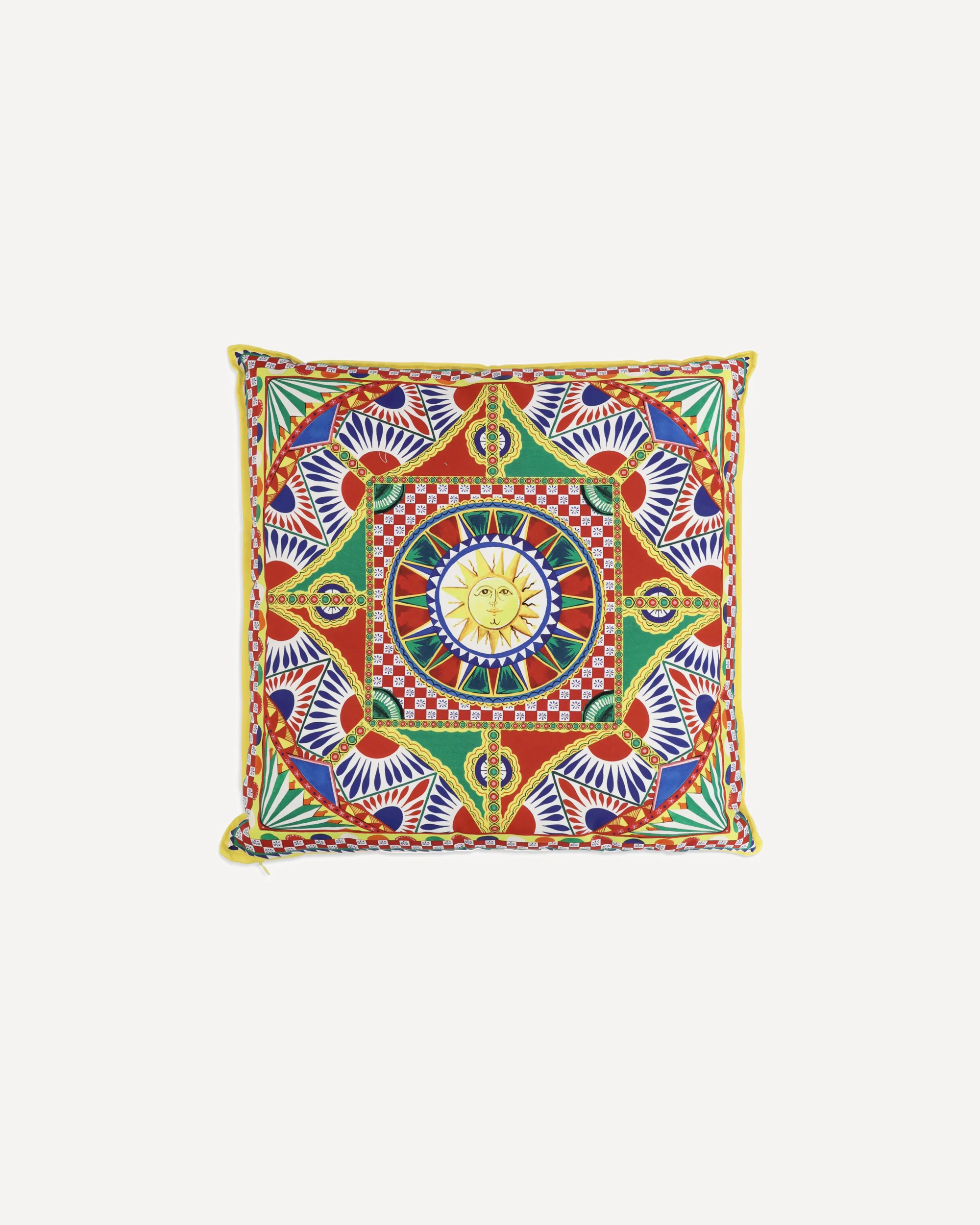 Carretto Siciliano canvas Pillow - Image 4