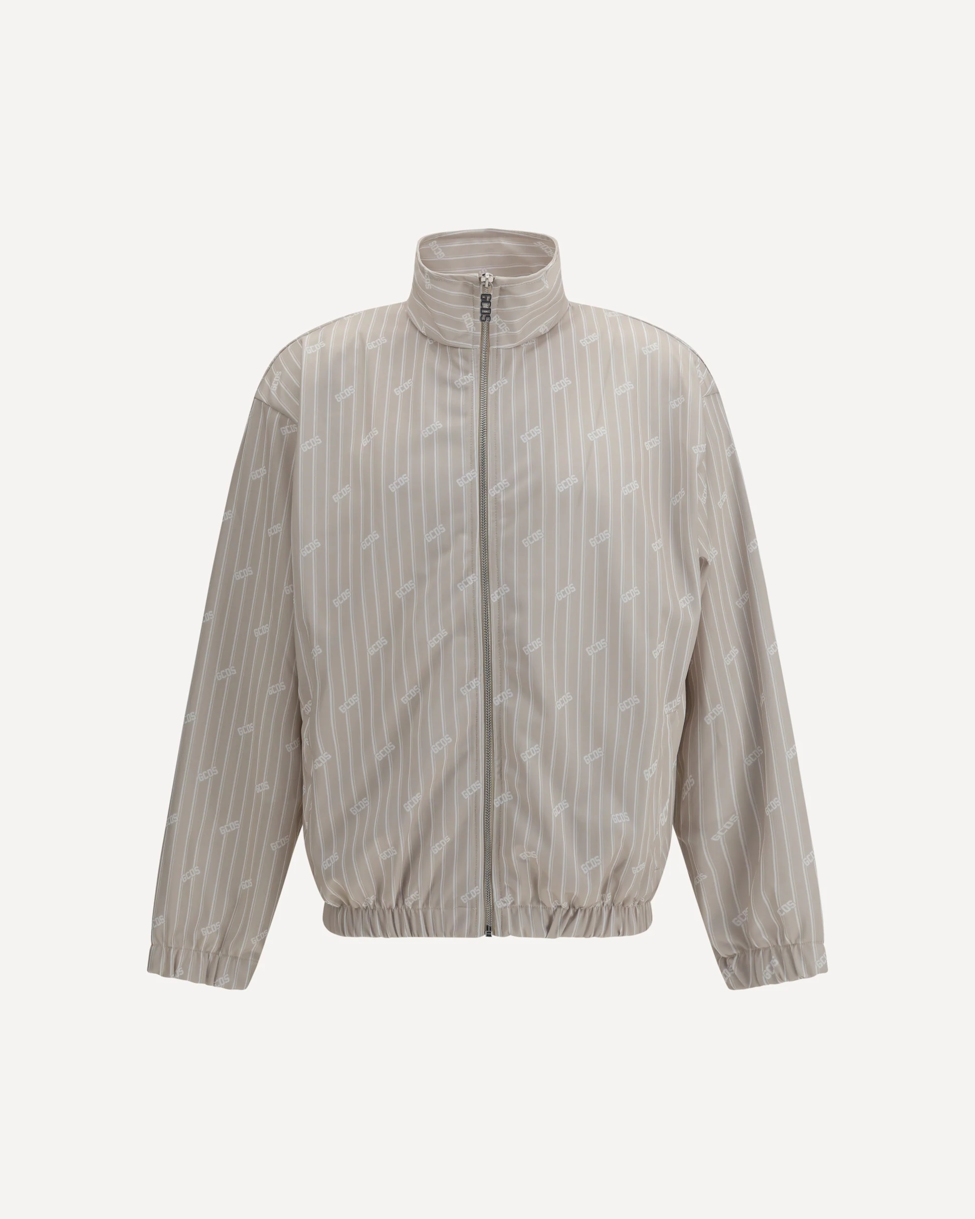 Pinstriped Track Jacket with all-over logo - Image 3