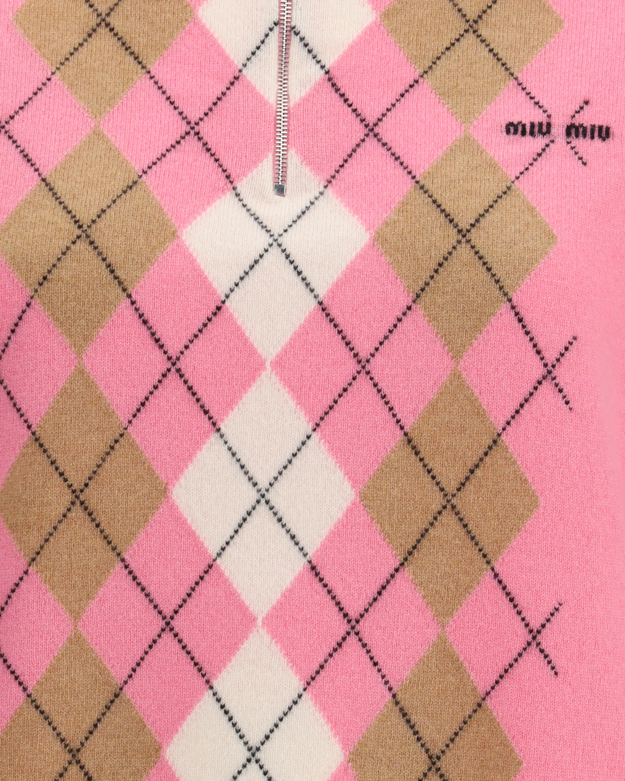 Cashmere zip Polo - Image 5