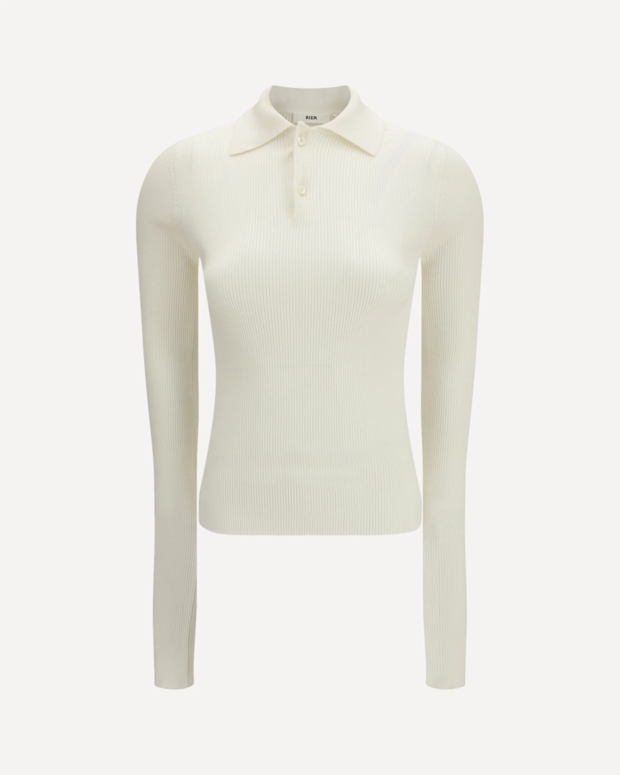 Long-sleeve silk Polo - Image 3