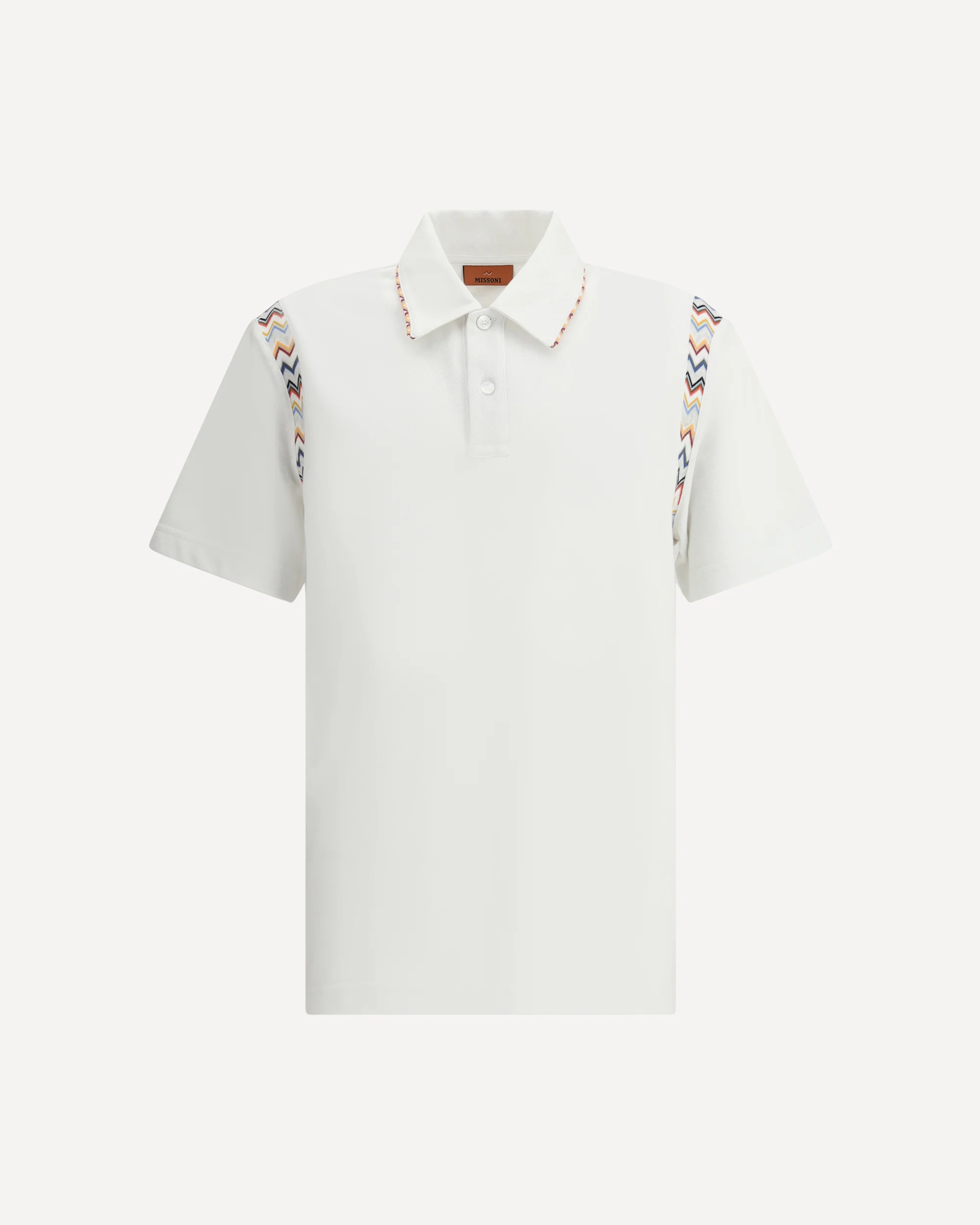 Polo Shirt with ZigZag details - Image 3
