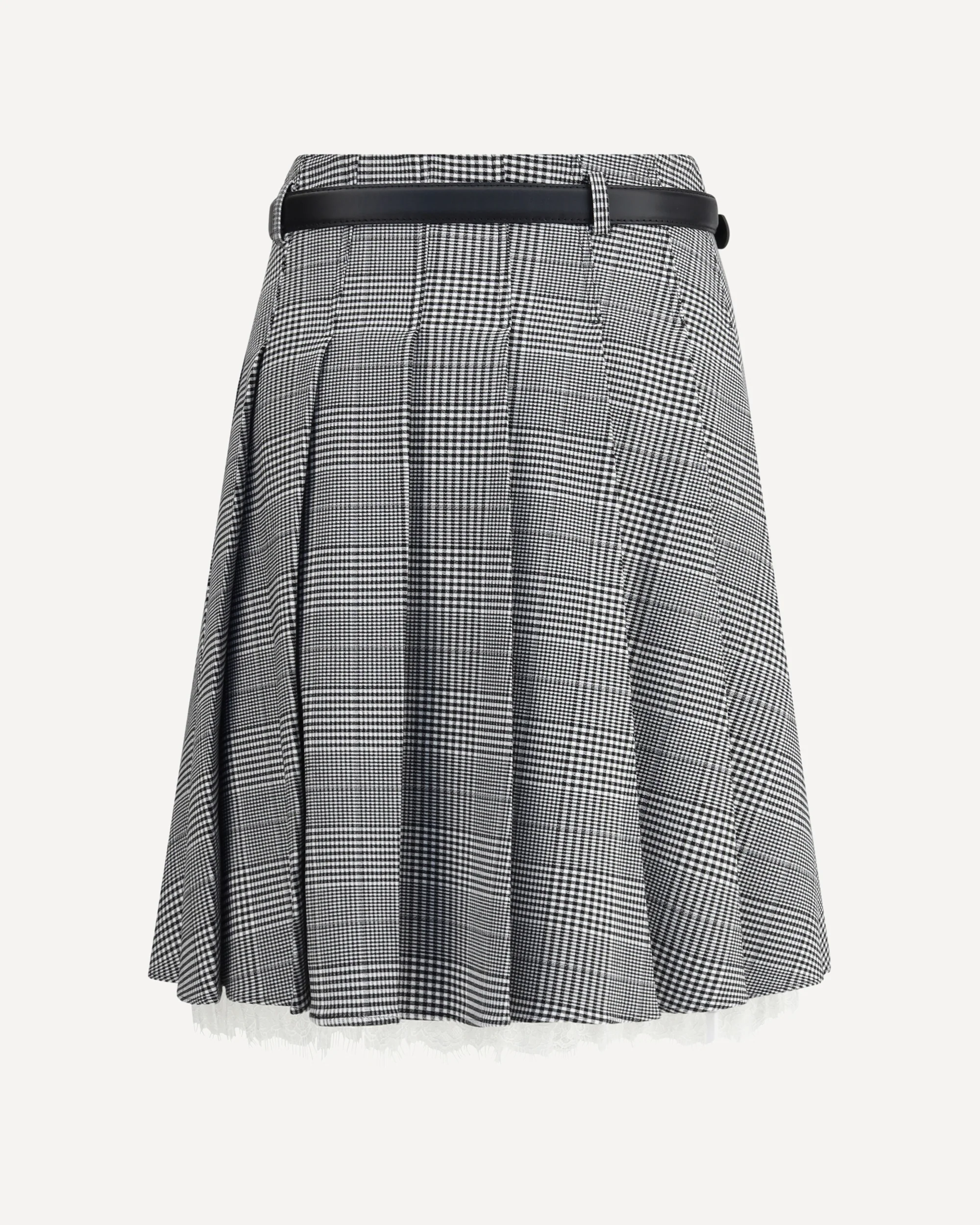 Prince of Wales print Miniskirt - Image 4