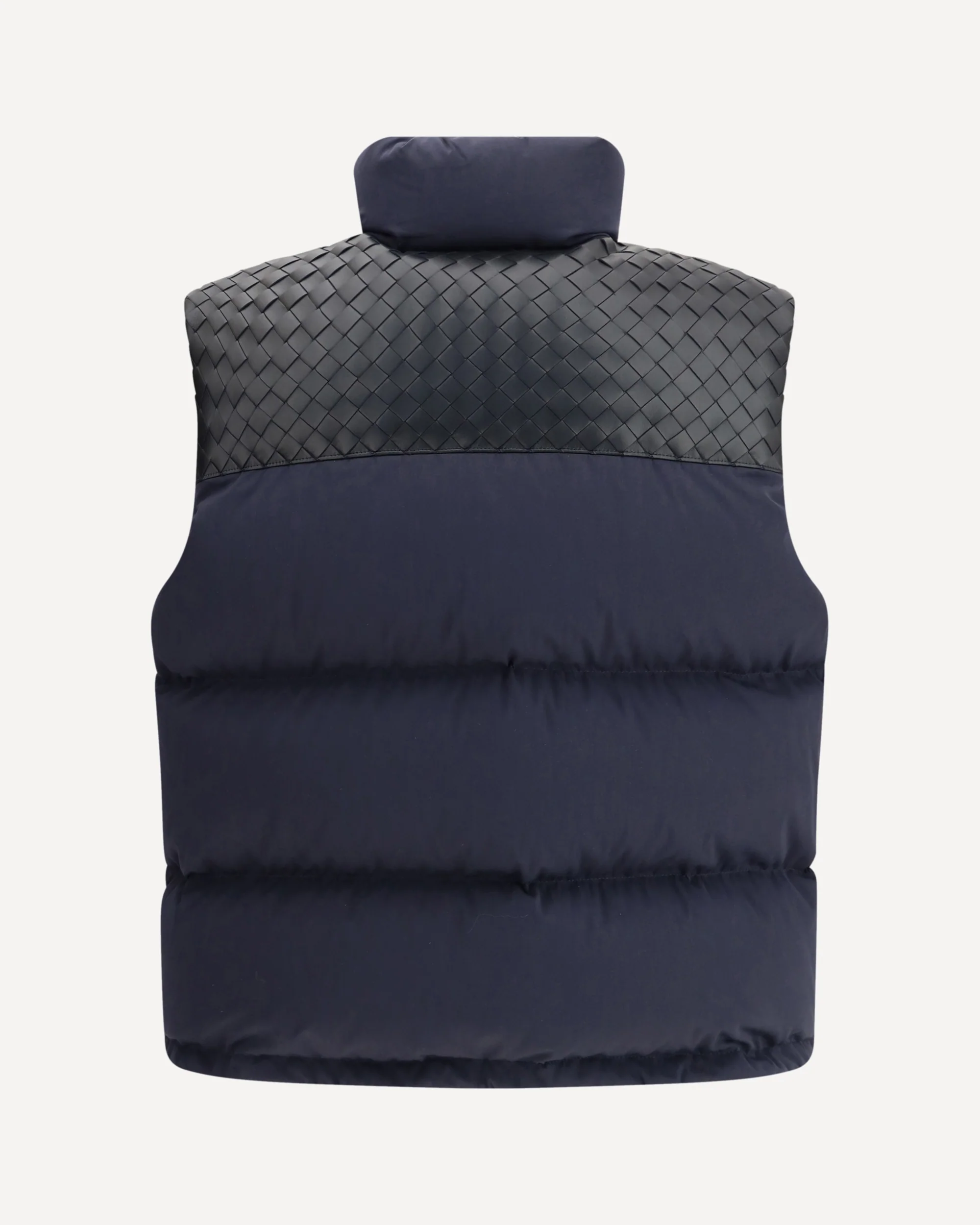 Padded Gilet in organic Satin Poplin - Image 4