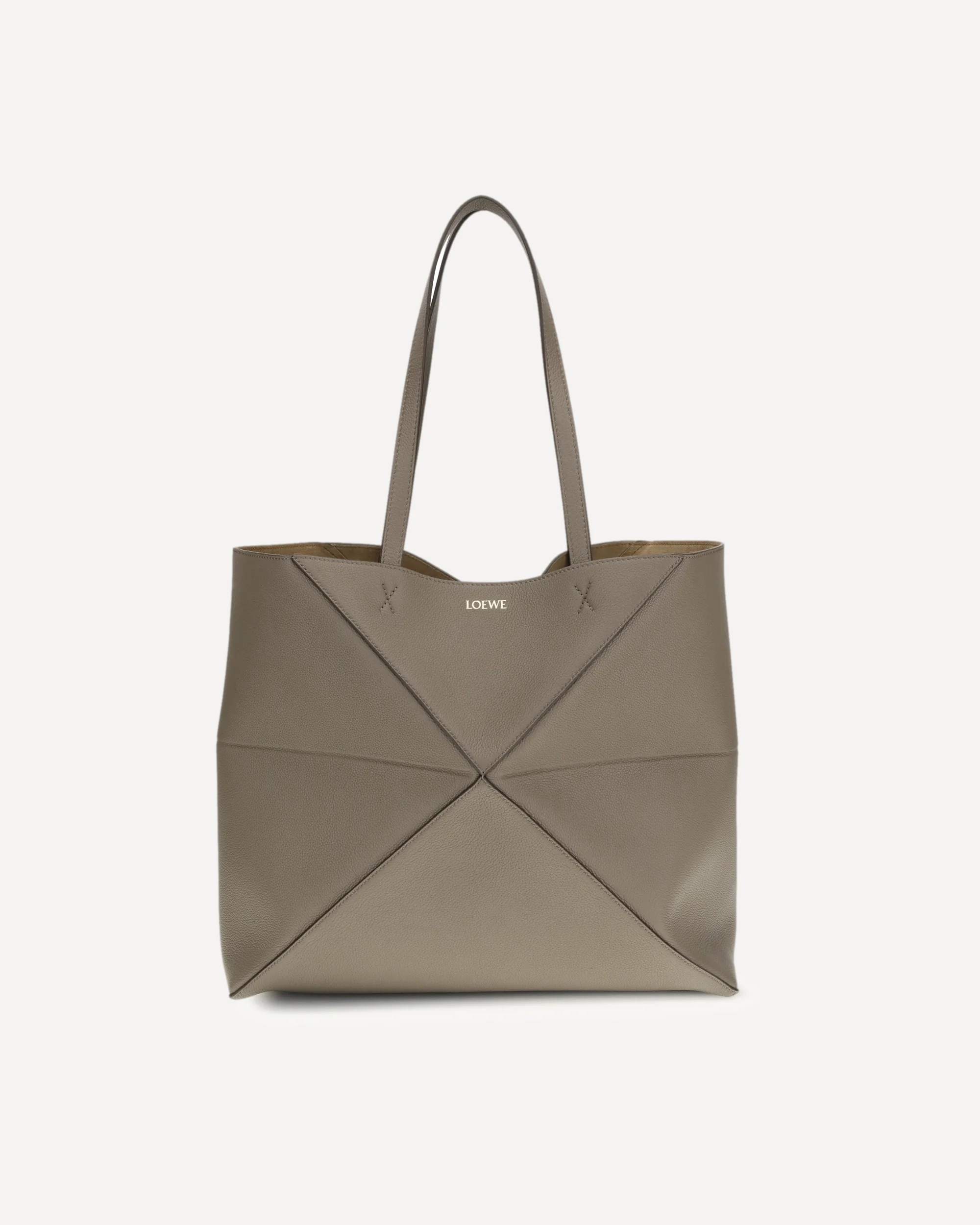 Large horizontal Puzzle Fold Tote - Image 3