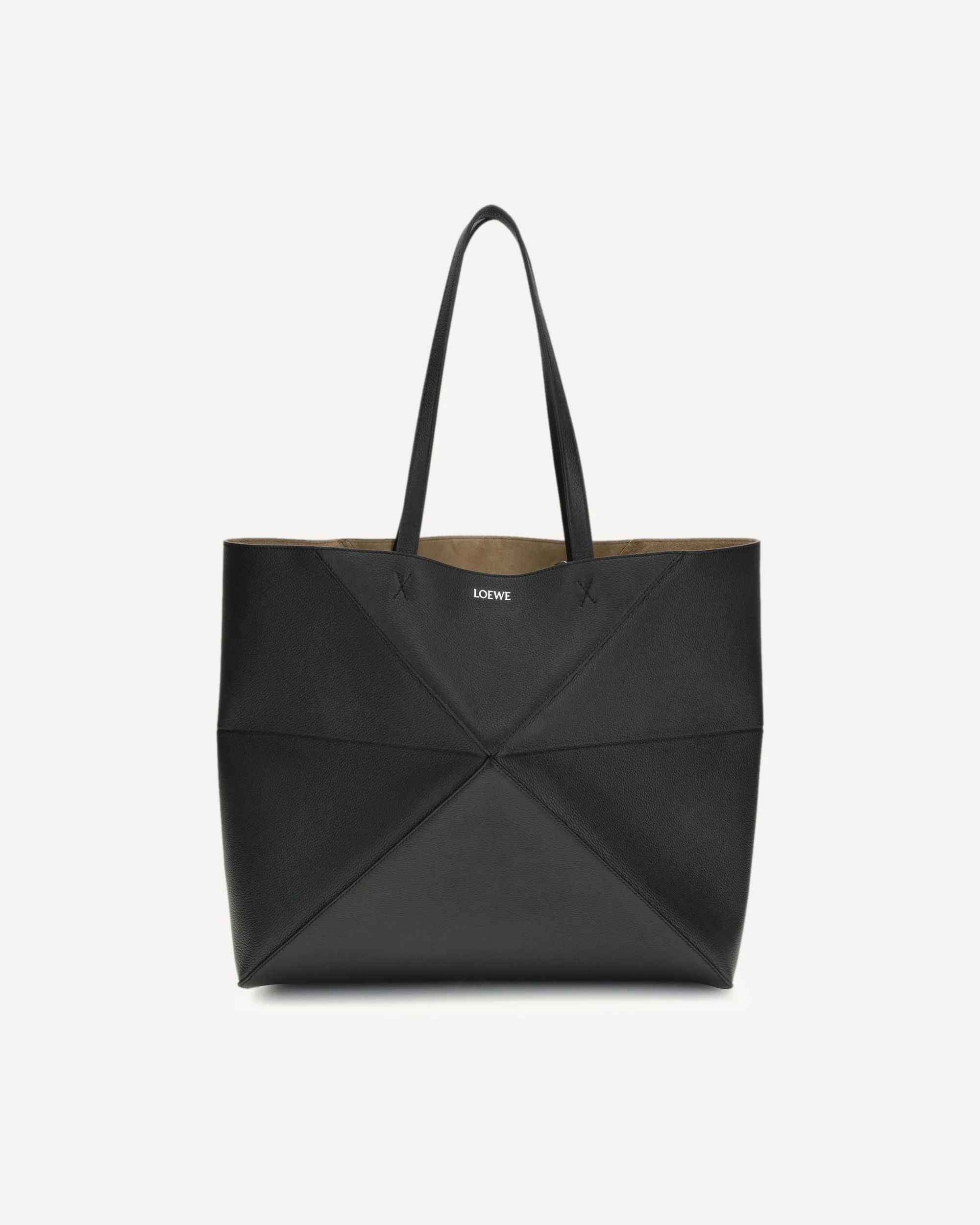 Large horizontal Puzzle Fold Tote - Image 3
