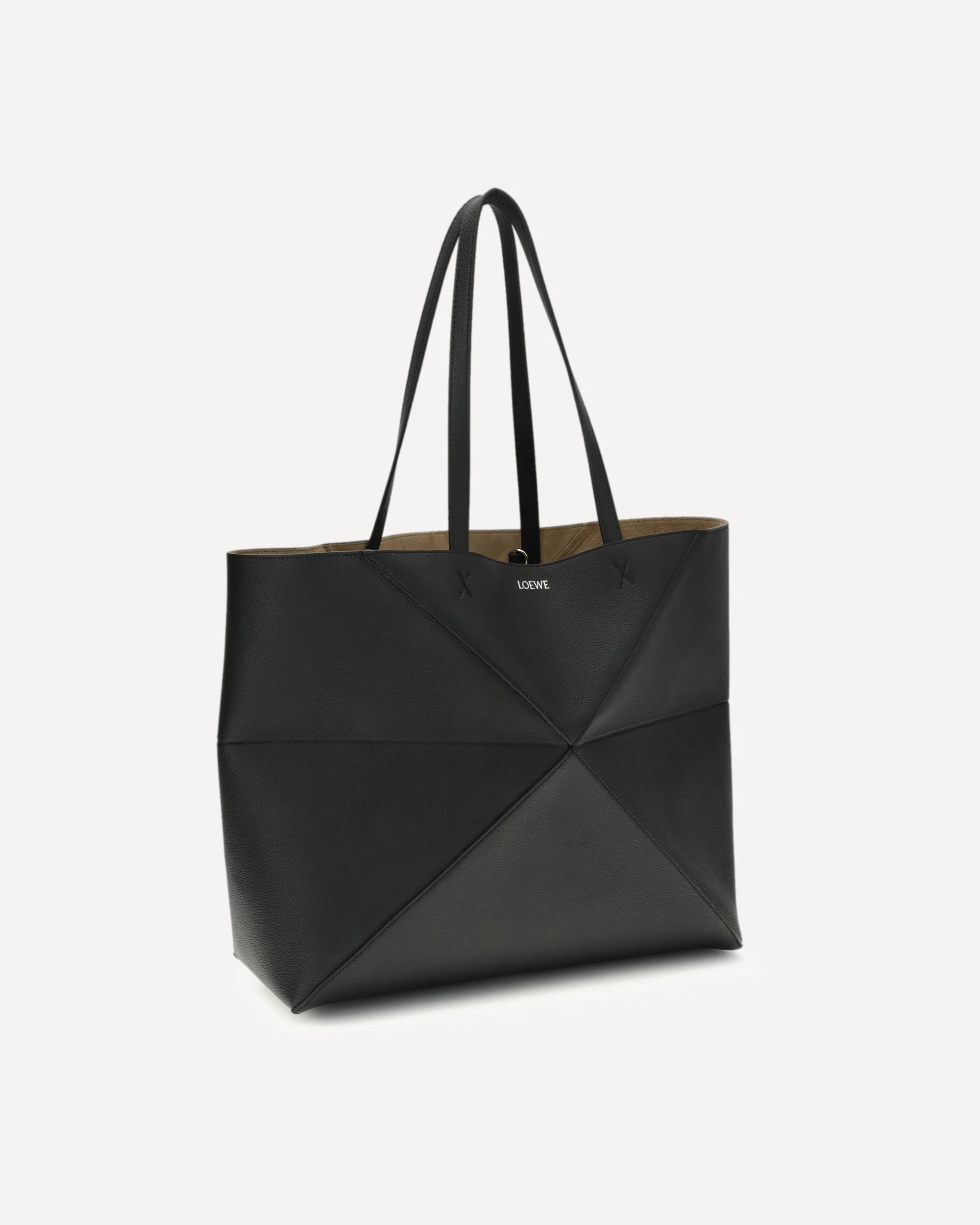 Large horizontal Puzzle Fold Tote - Image 4