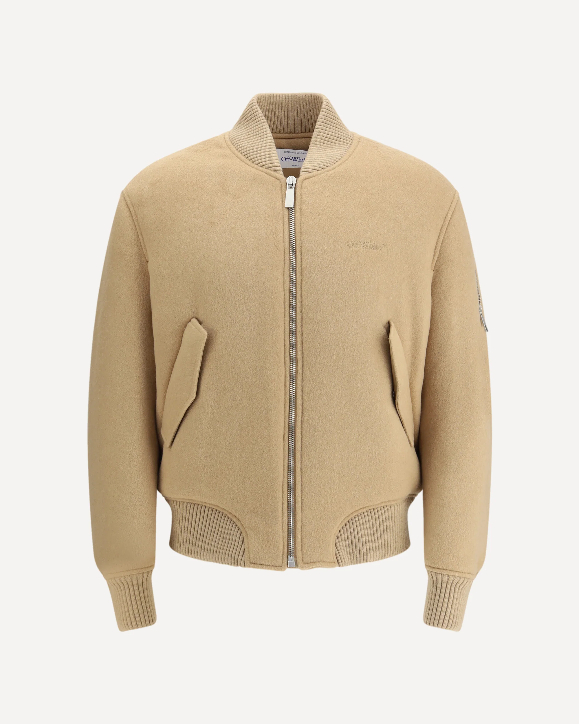 Cashmere Bomber Jacket - Image 3
