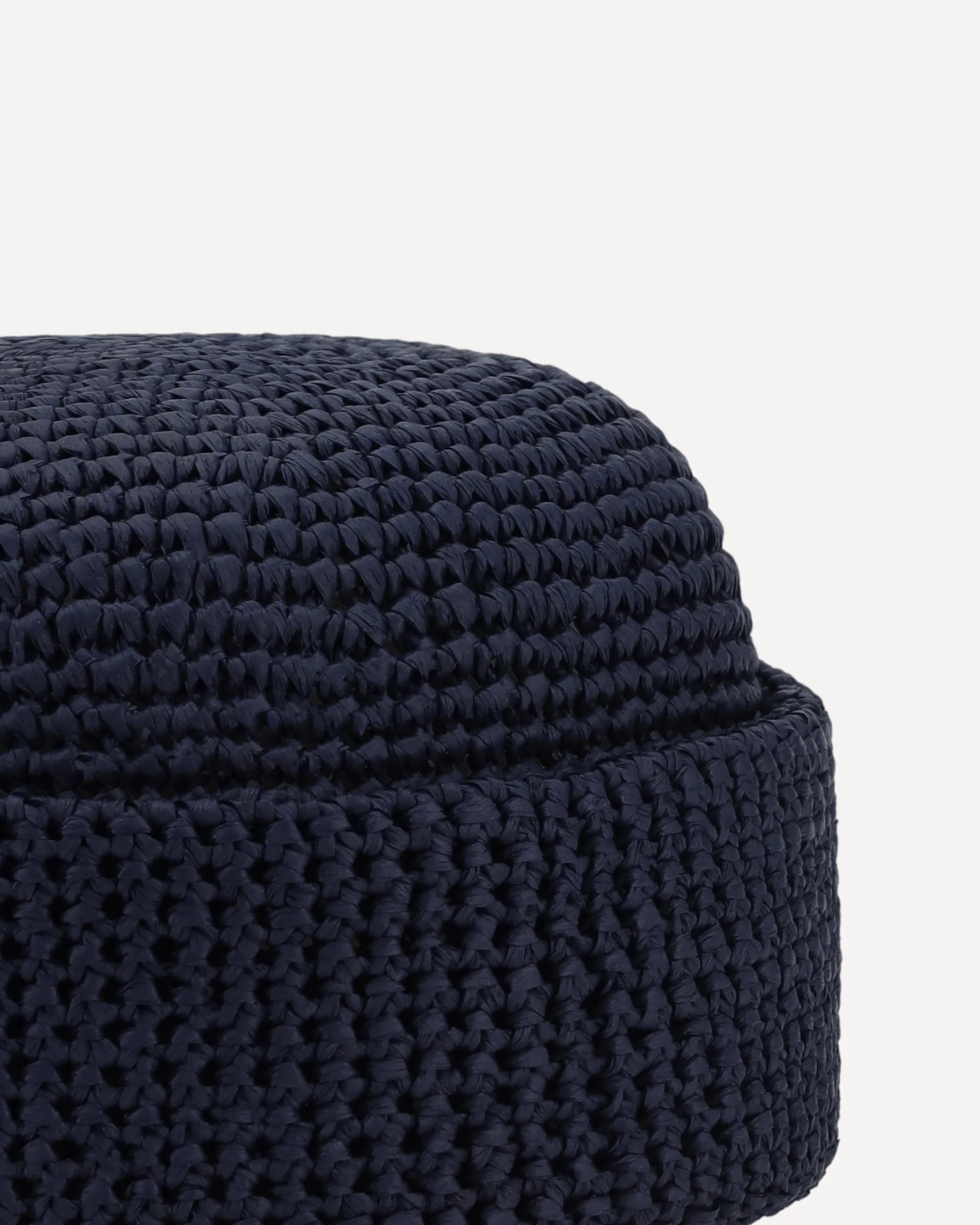 Raffia Beanie Hat - Image 5